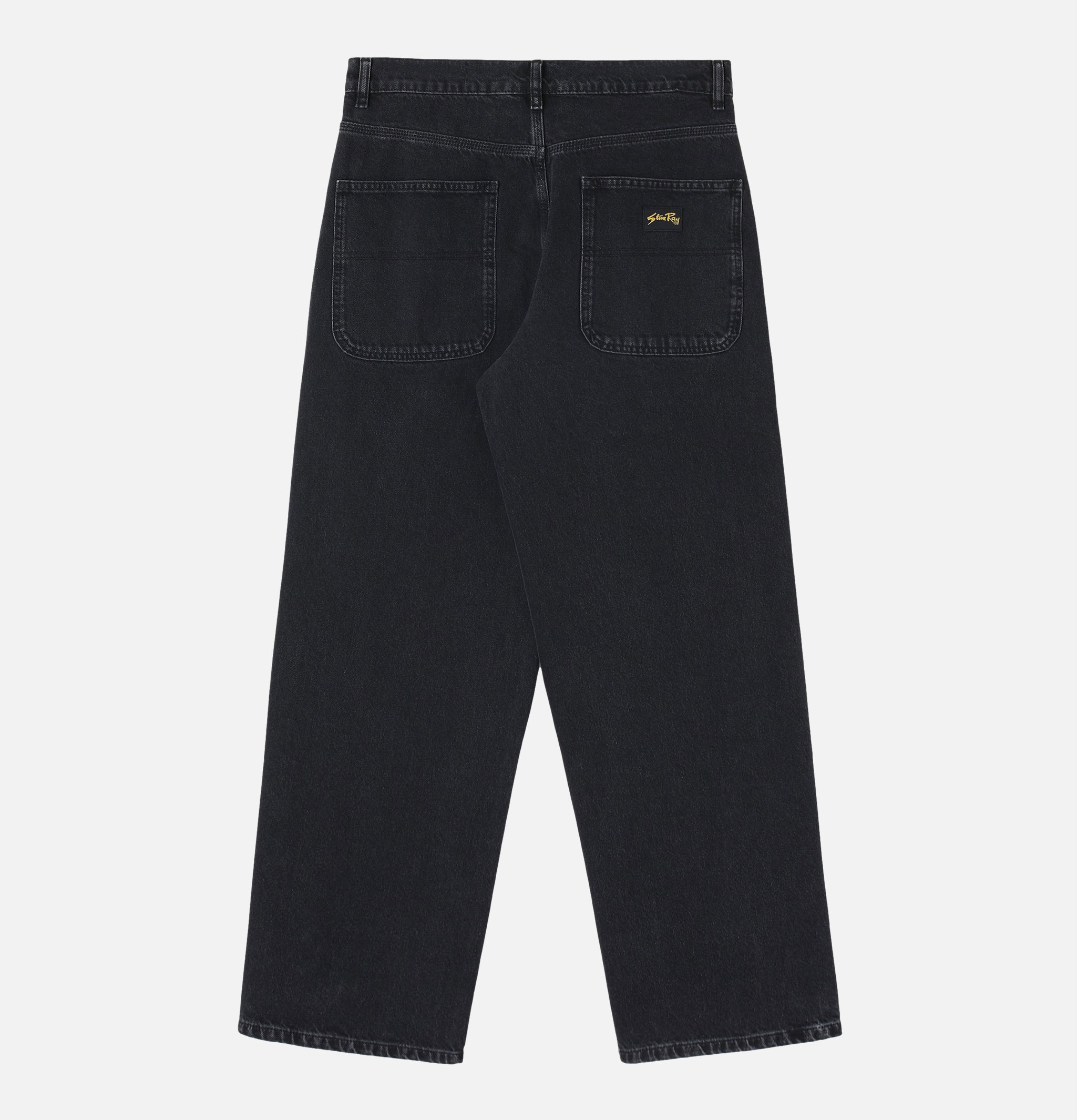 Wide 5 Jean Black Denim