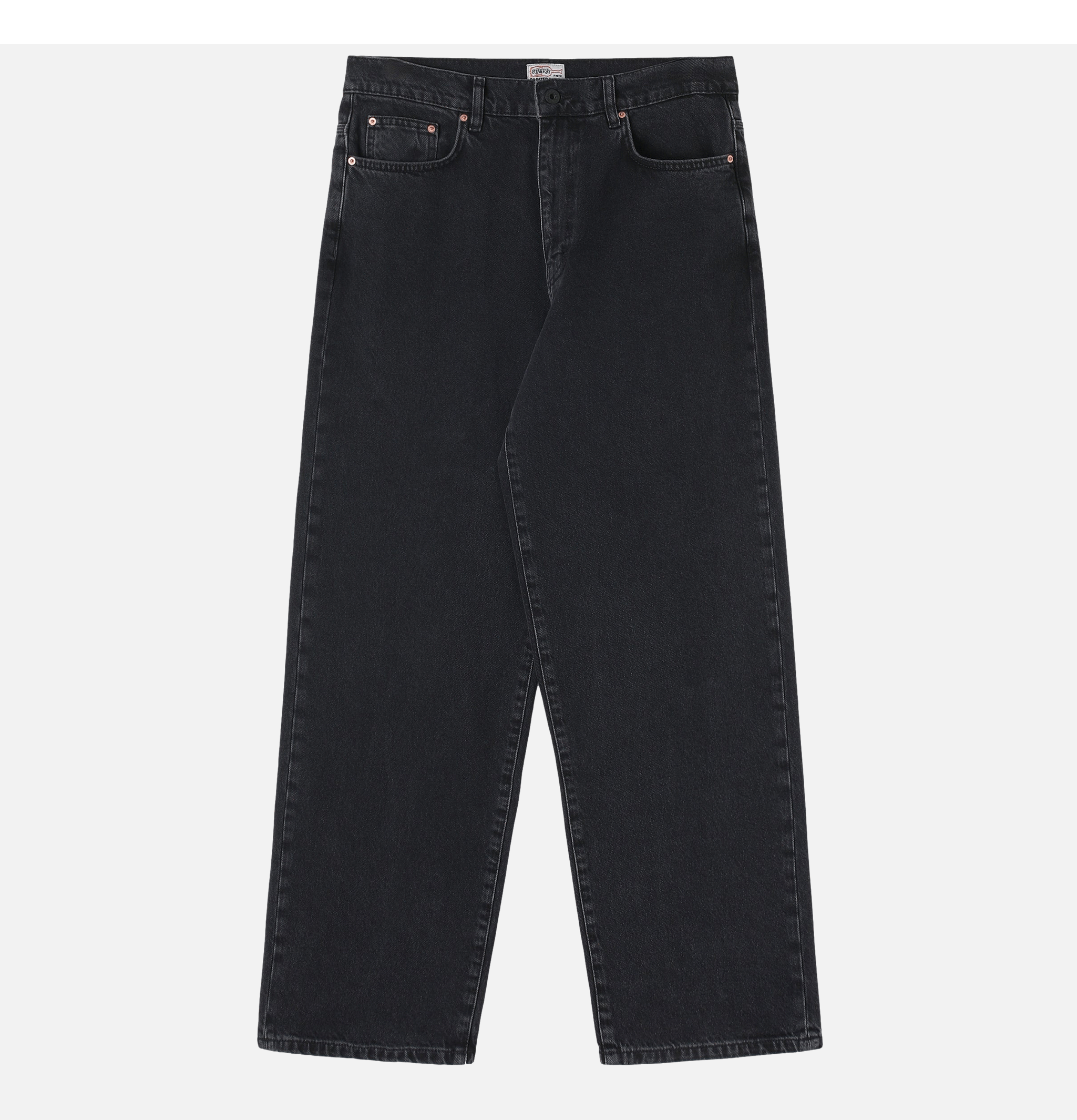 Wide 5 Jean Black Denim