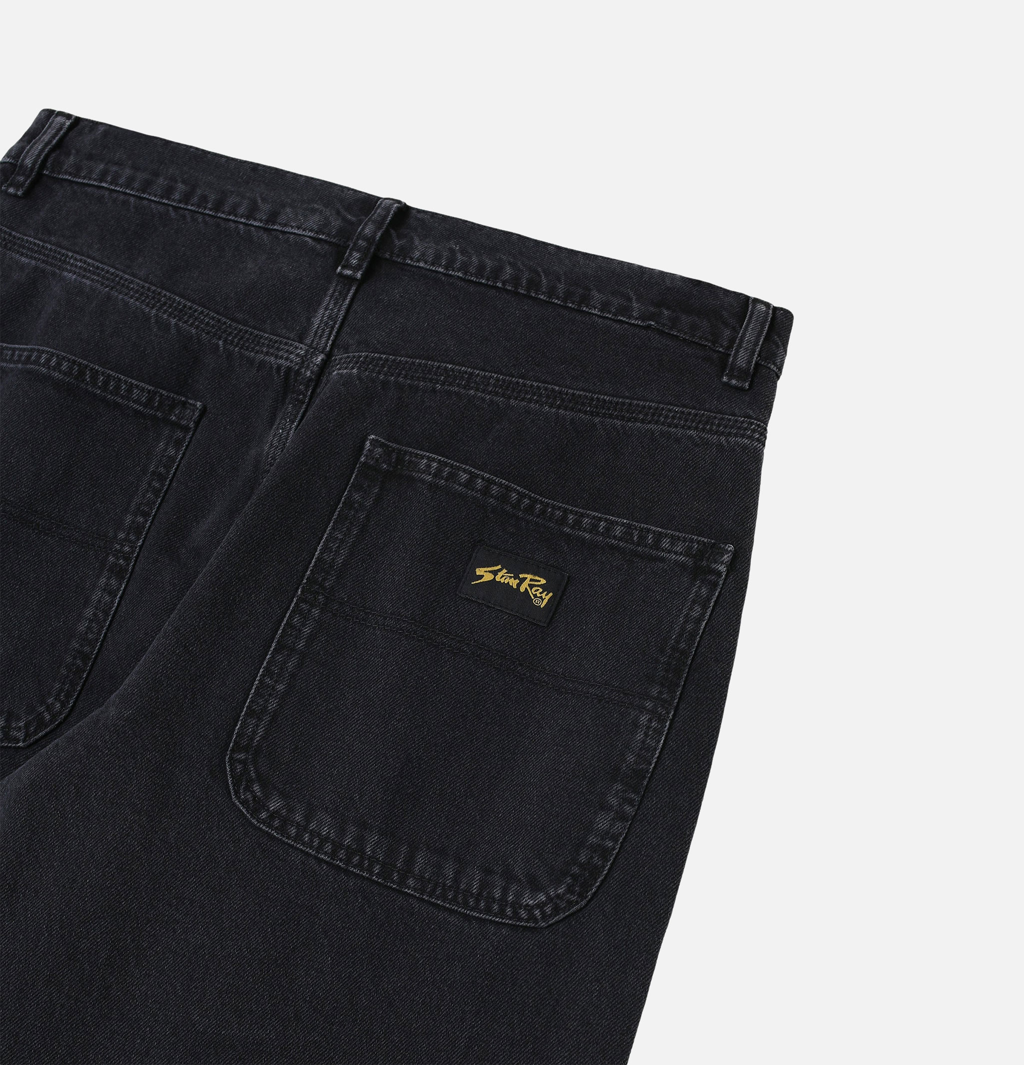 Wide 5 Jean Black Denim