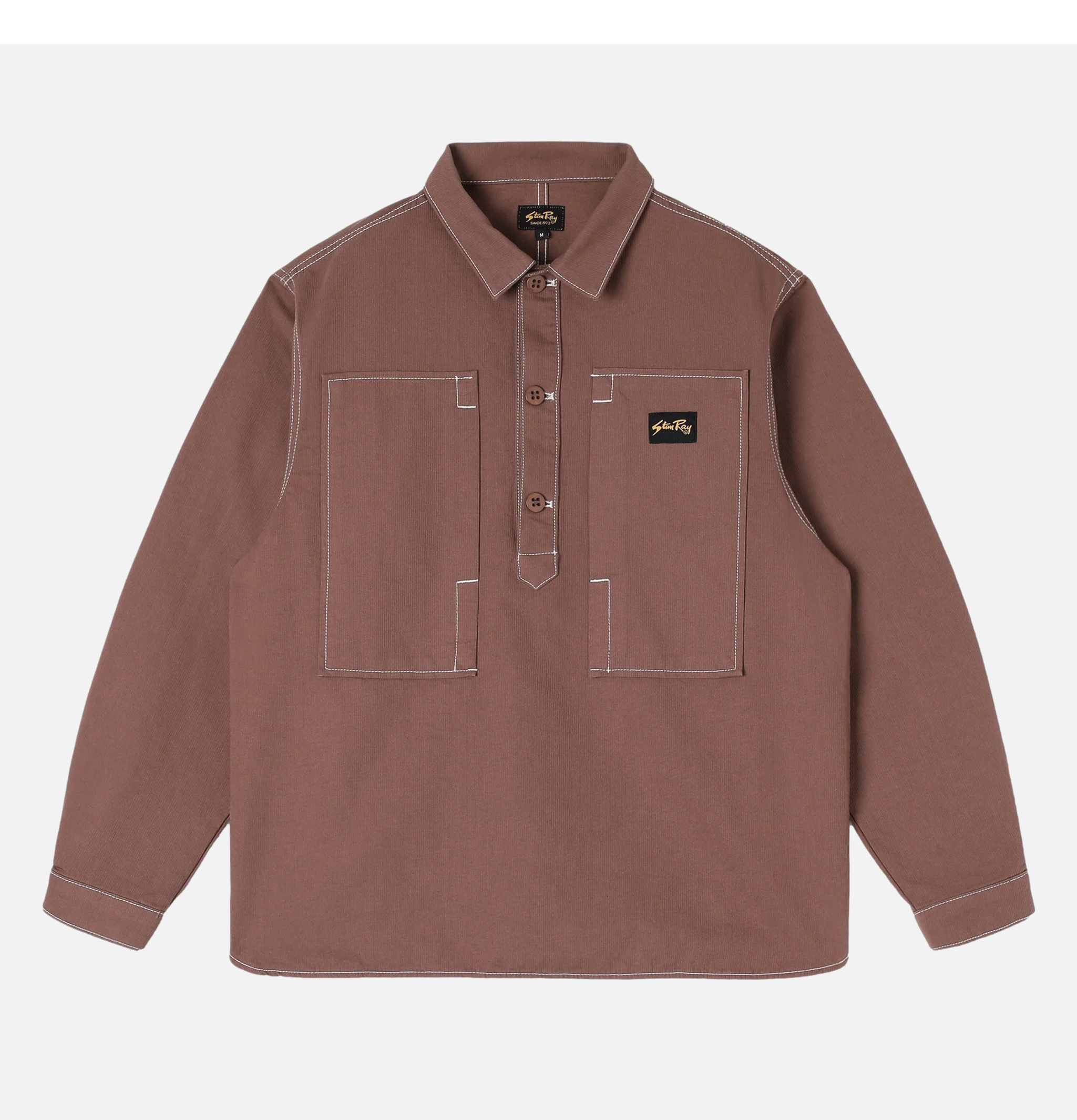 Painters Pop Overshirt Acorn B
