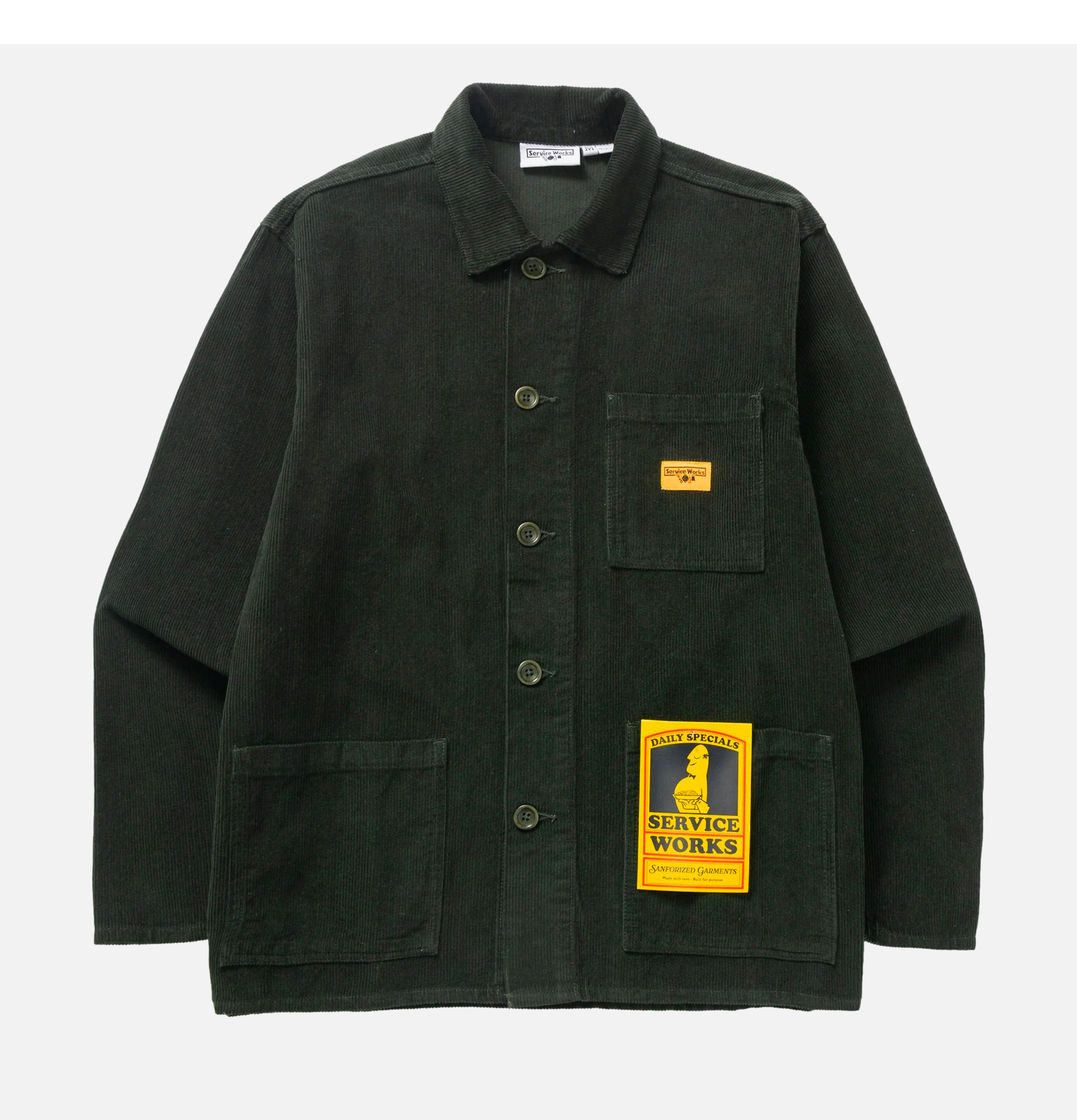 Service Works Chemise Corduroy Chore Coppice