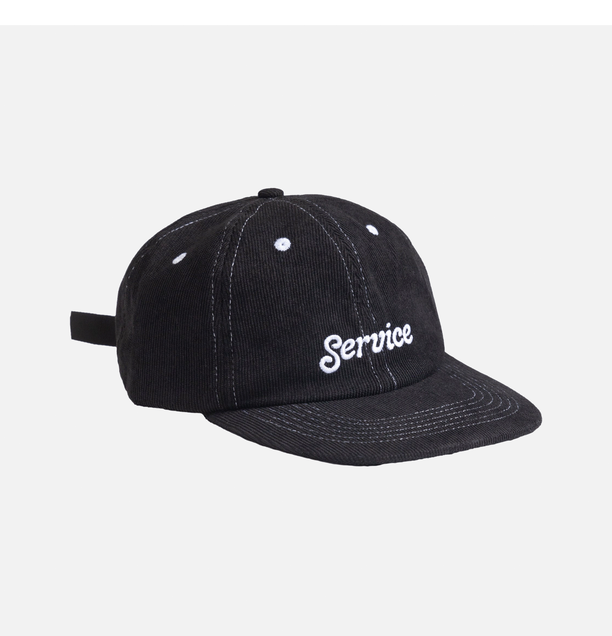 Casquette Service Works Service Script Cord Noir