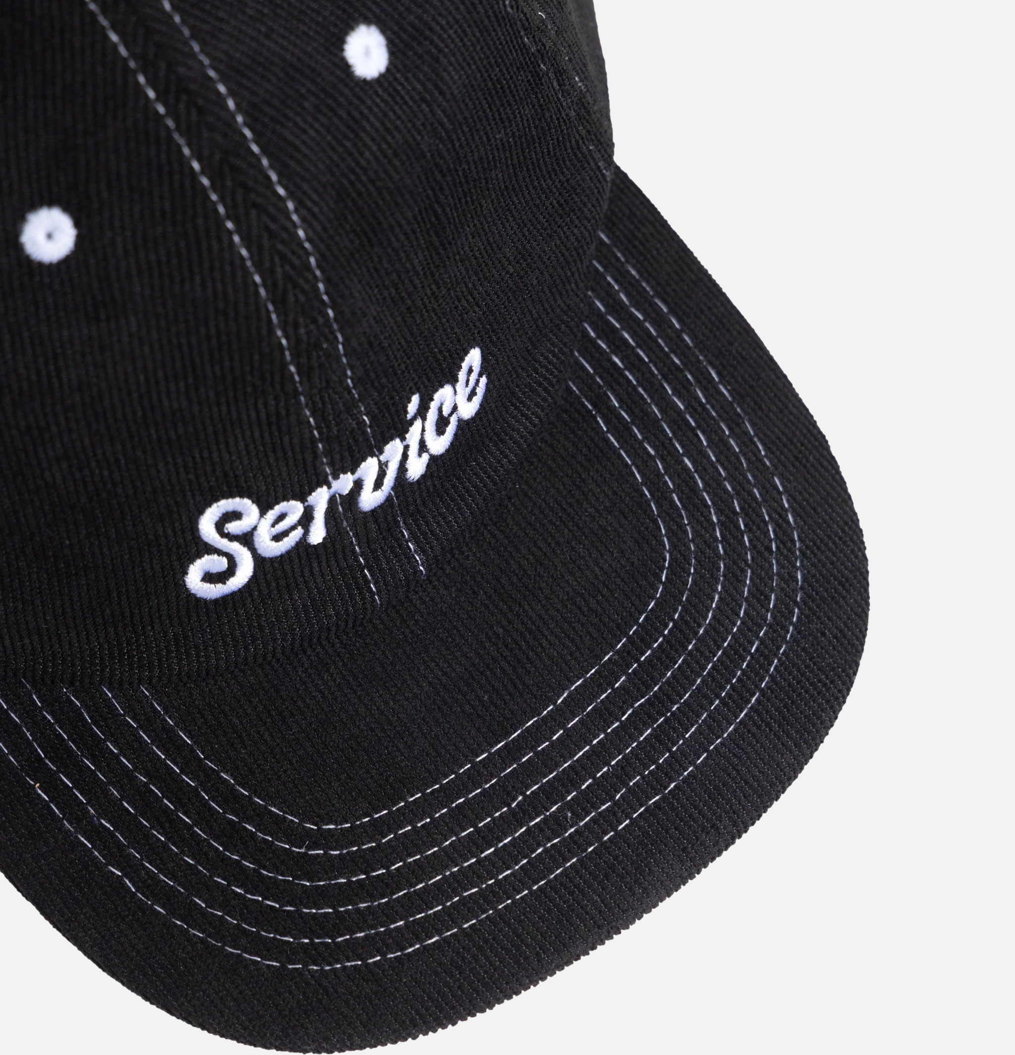Casquette Service Works Service Script Cord Noir