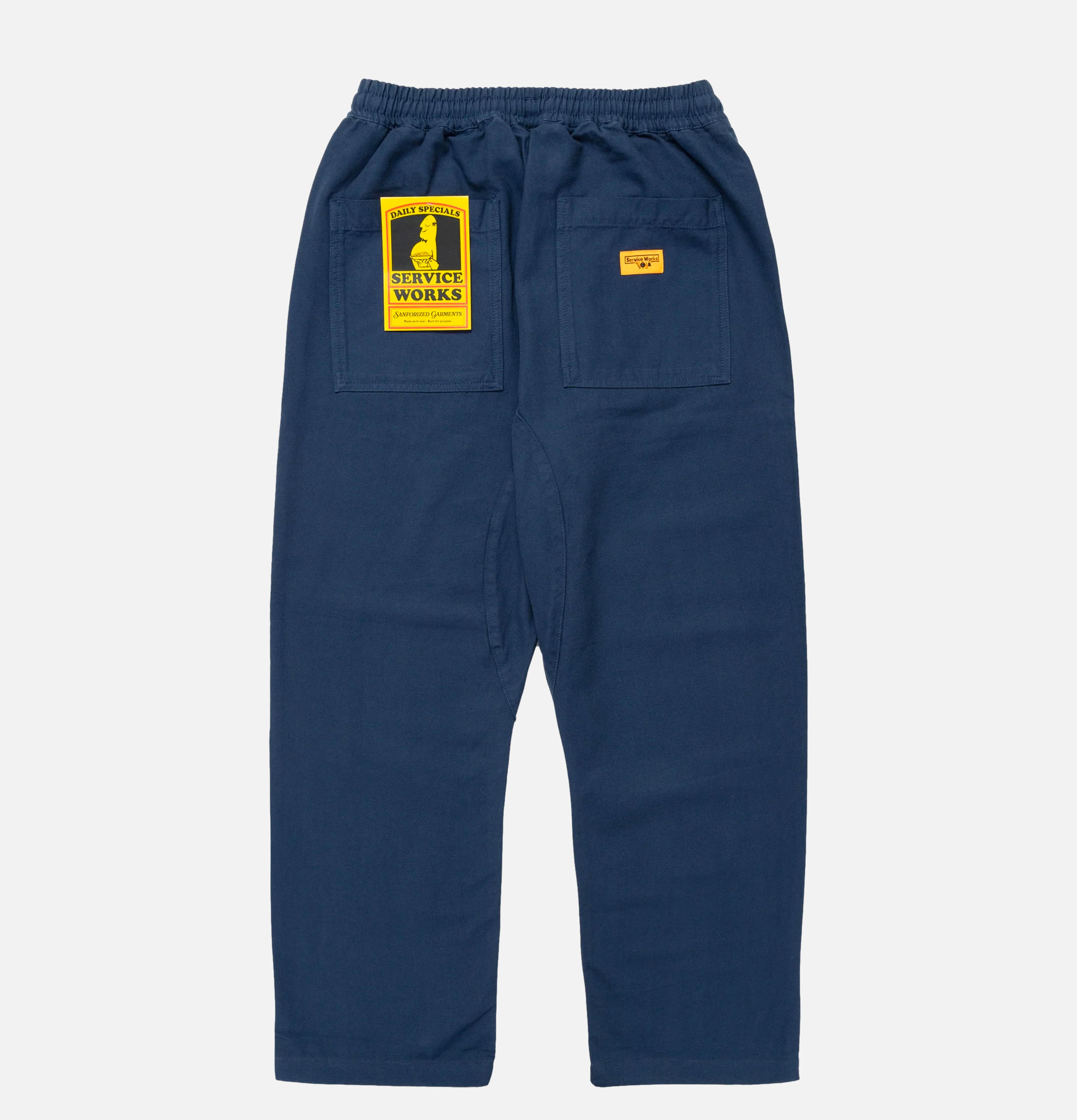 Pantalon Chef Service Works Bleu Marine Foncé