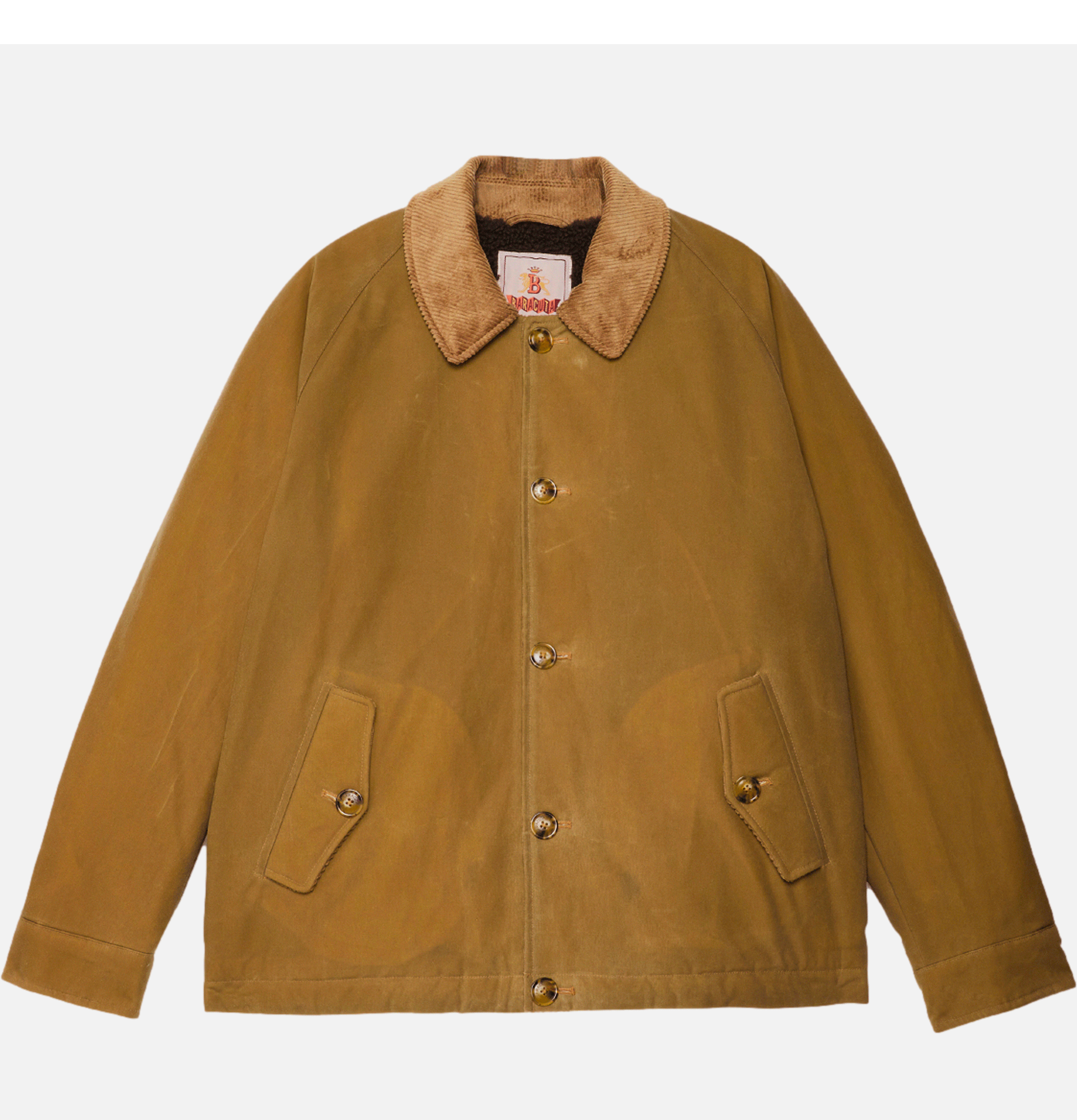 Baracuta Veste Waxed Deck Tan