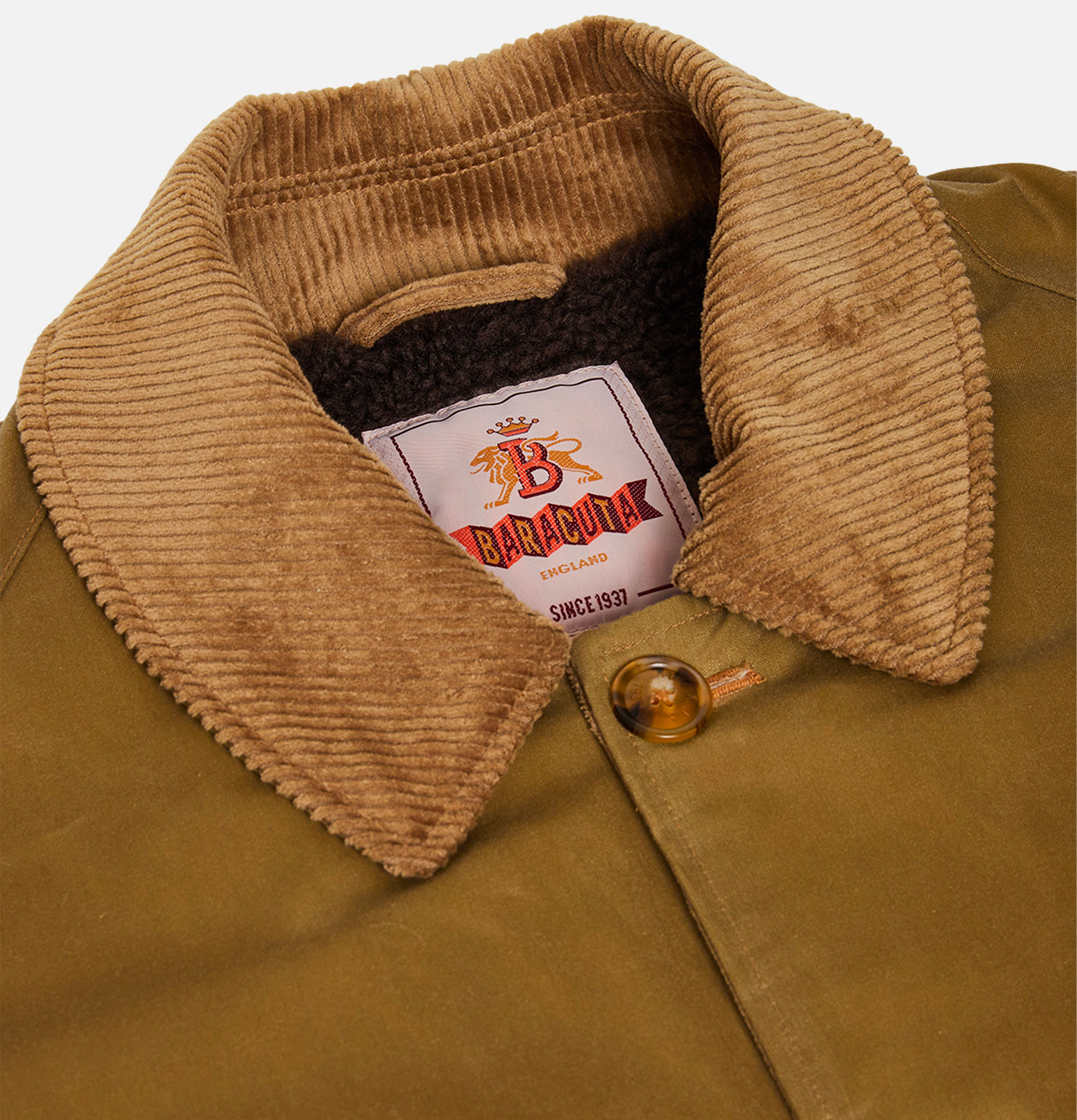 Baracuta Veste Waxed Deck Tan