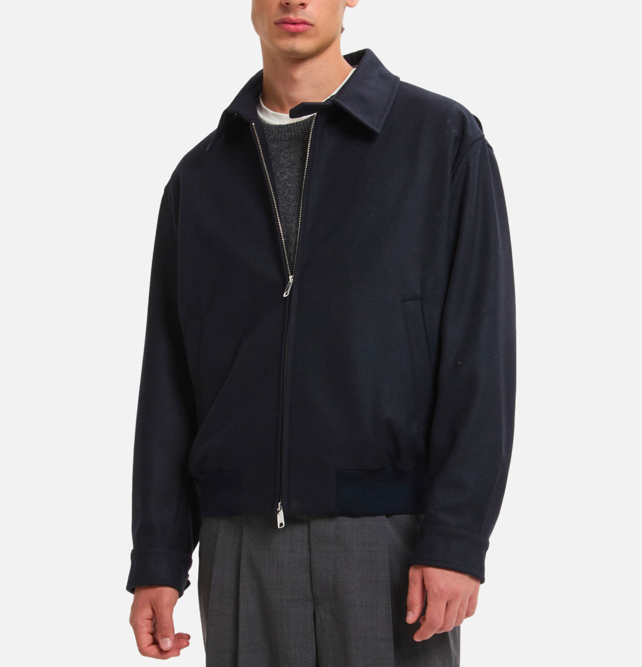 Baracuta Veste G18 Melton Deep Blue