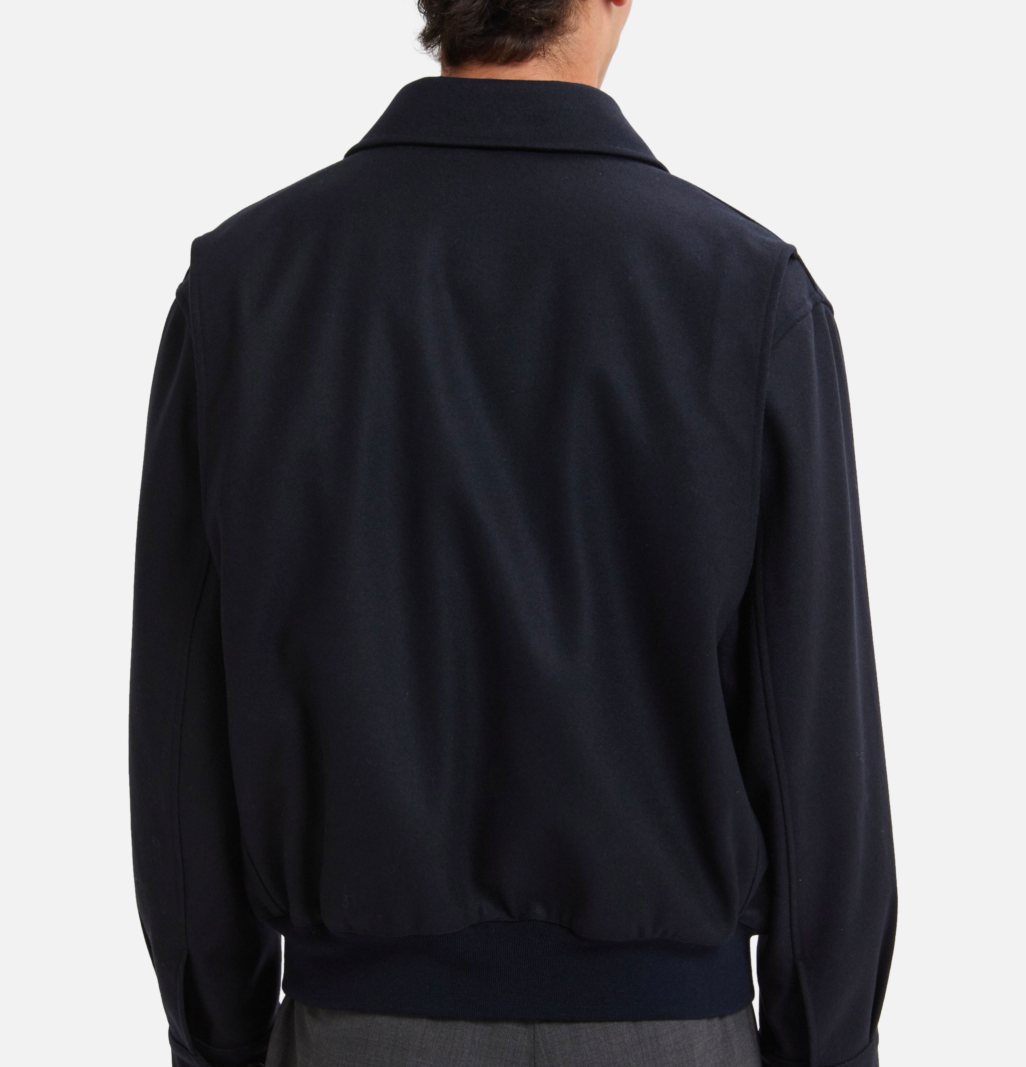 Baracuta Veste G18 Melton Deep Blue