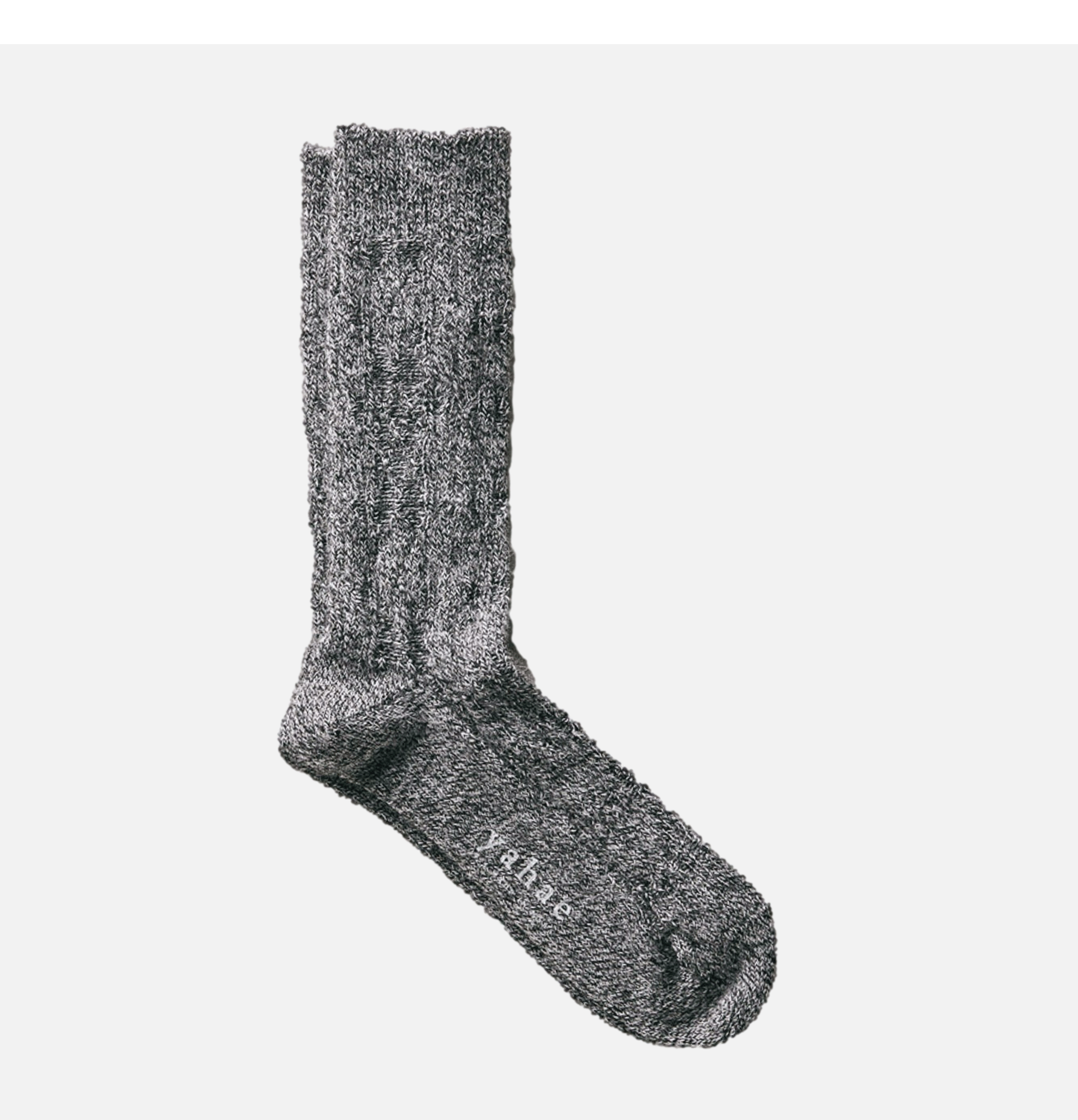 Yahae Alpaca Gray Socks