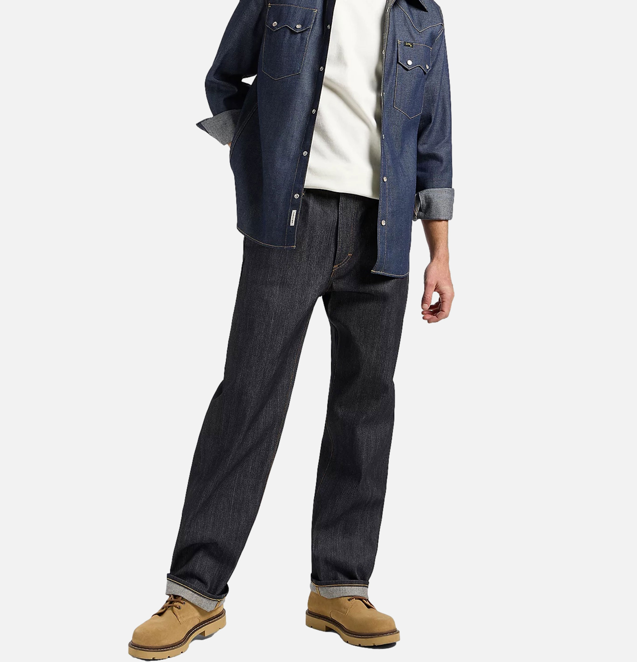 Lee 101 Relaxed Mij Dry Blue