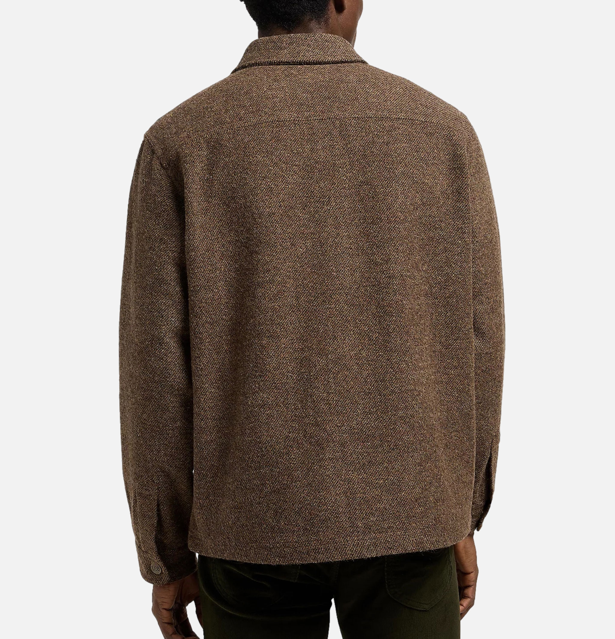 Overshirt Brown Jaspe