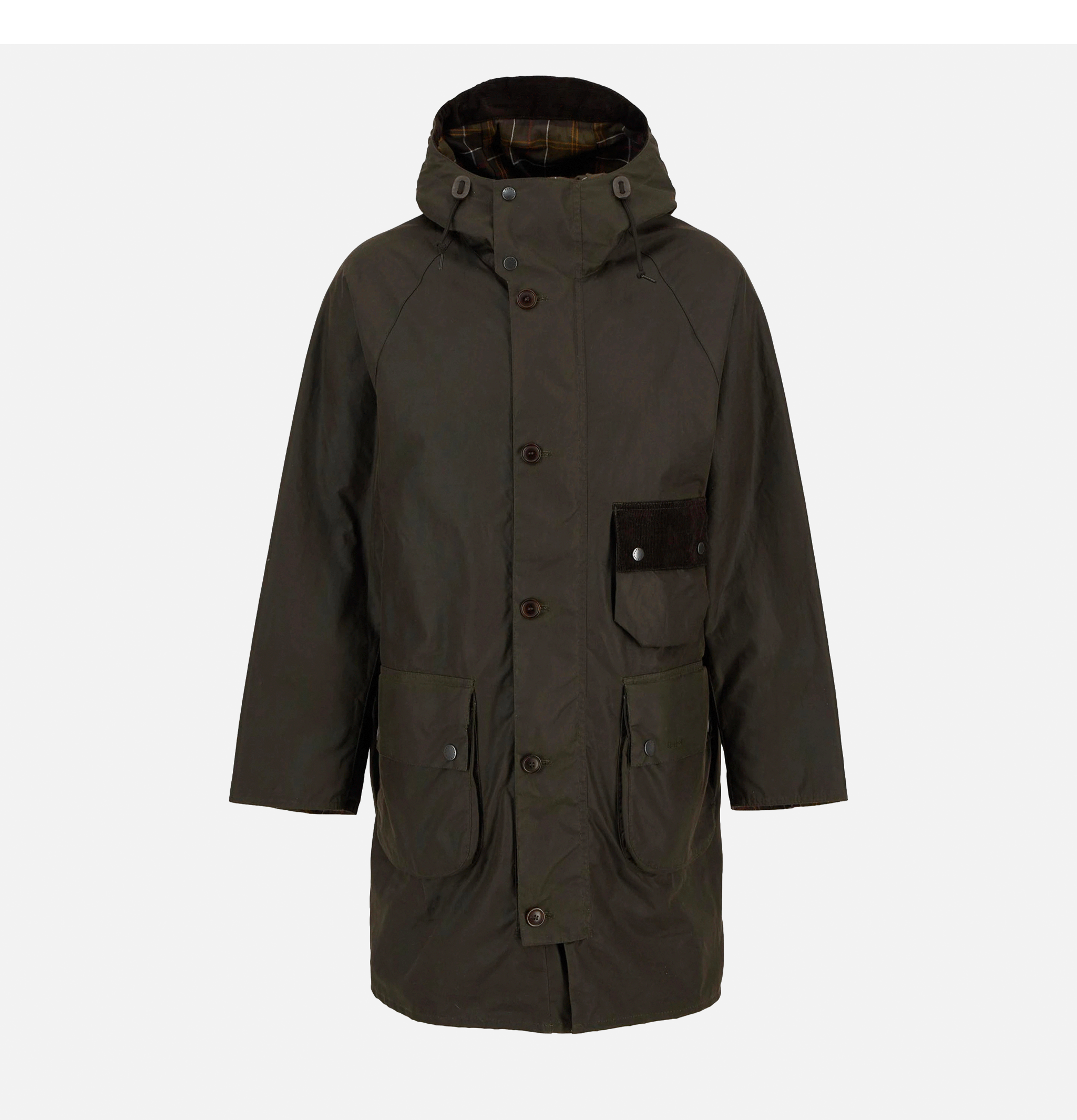Barbour Solway Trench Archive Olive