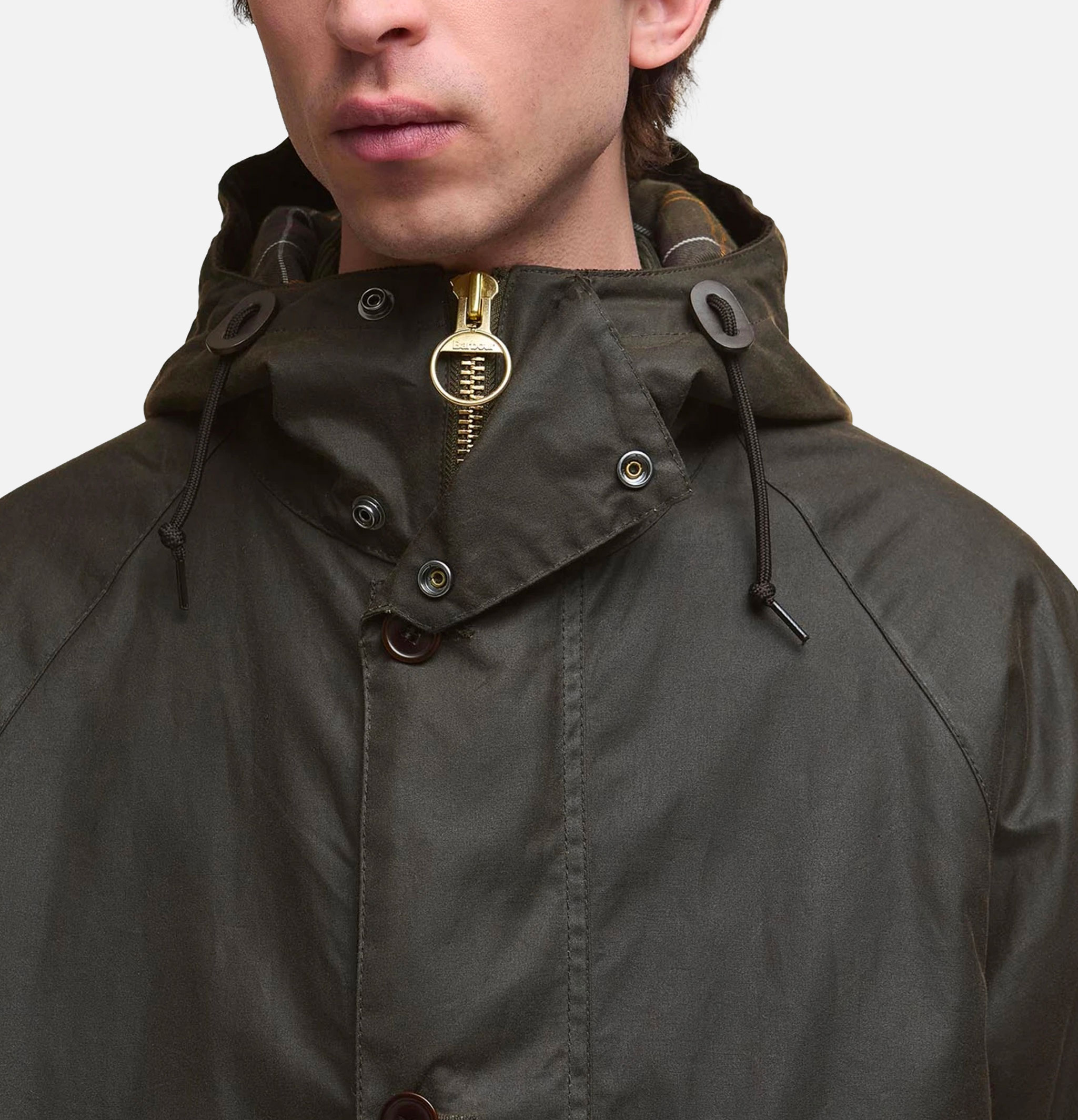 Barbour Solway Trench Archive Olive