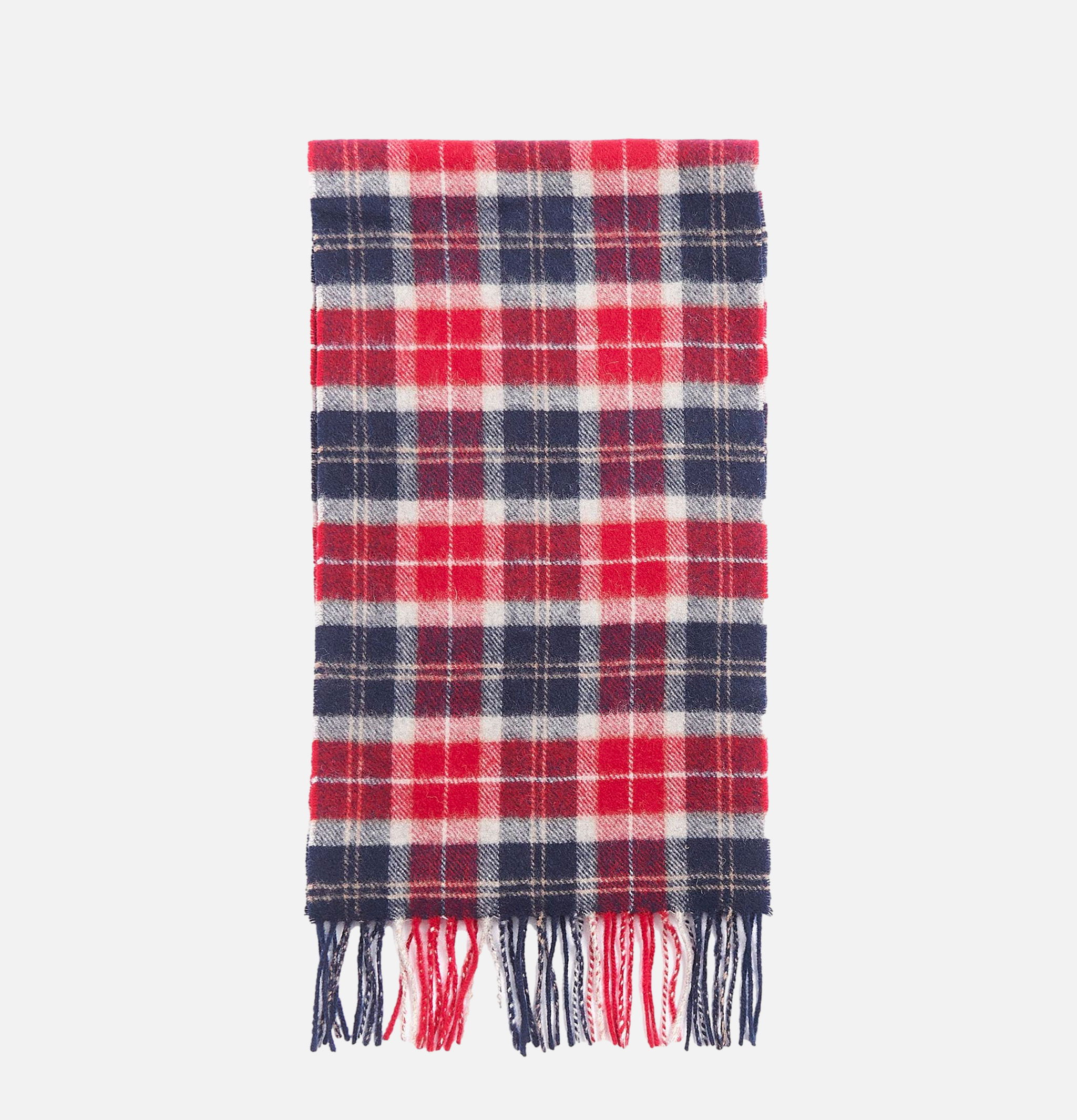 Barbour Écharpe Lambswool Cranberry
