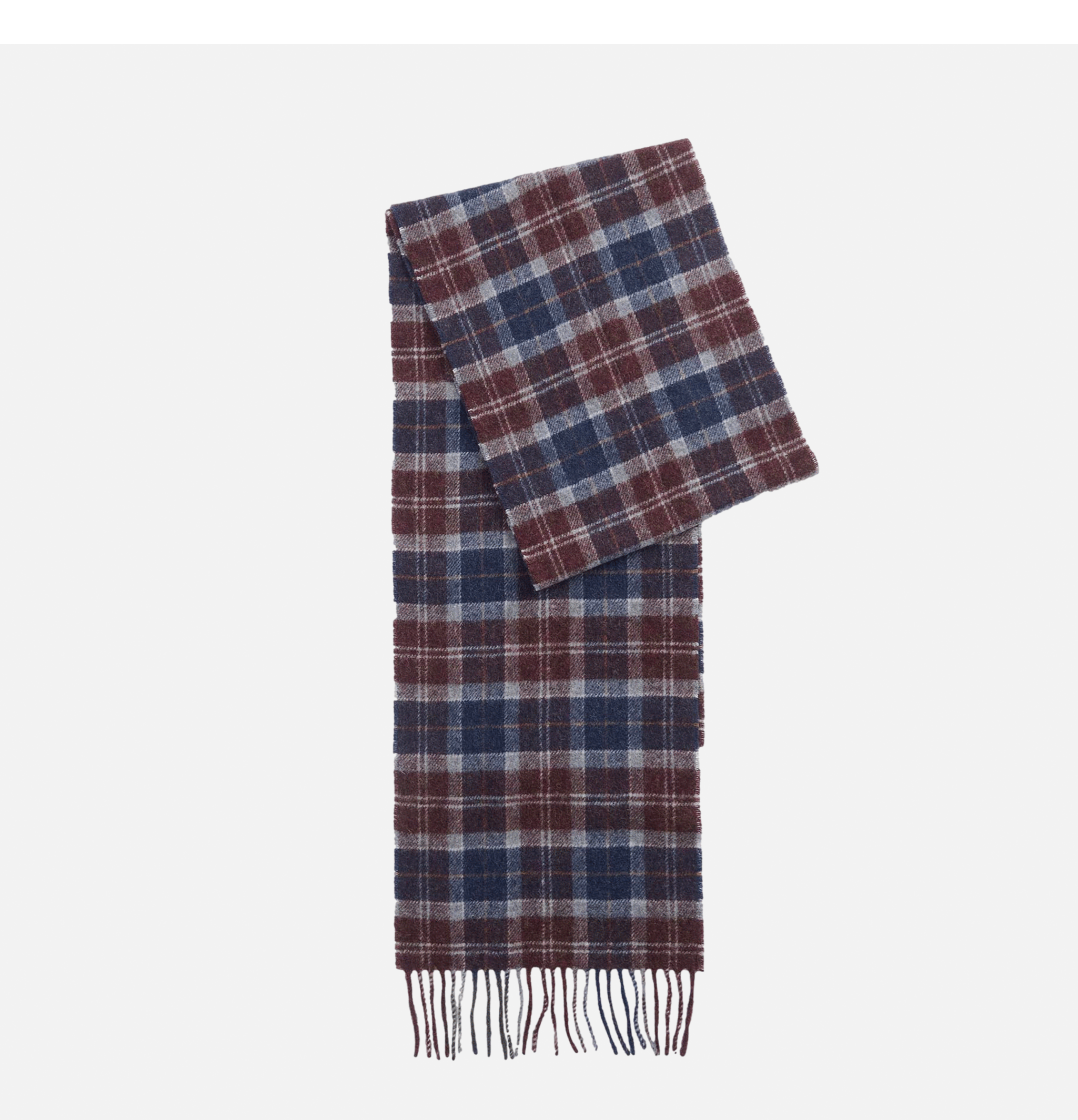 Barbour Écharpe Lambswool Midnight Oak