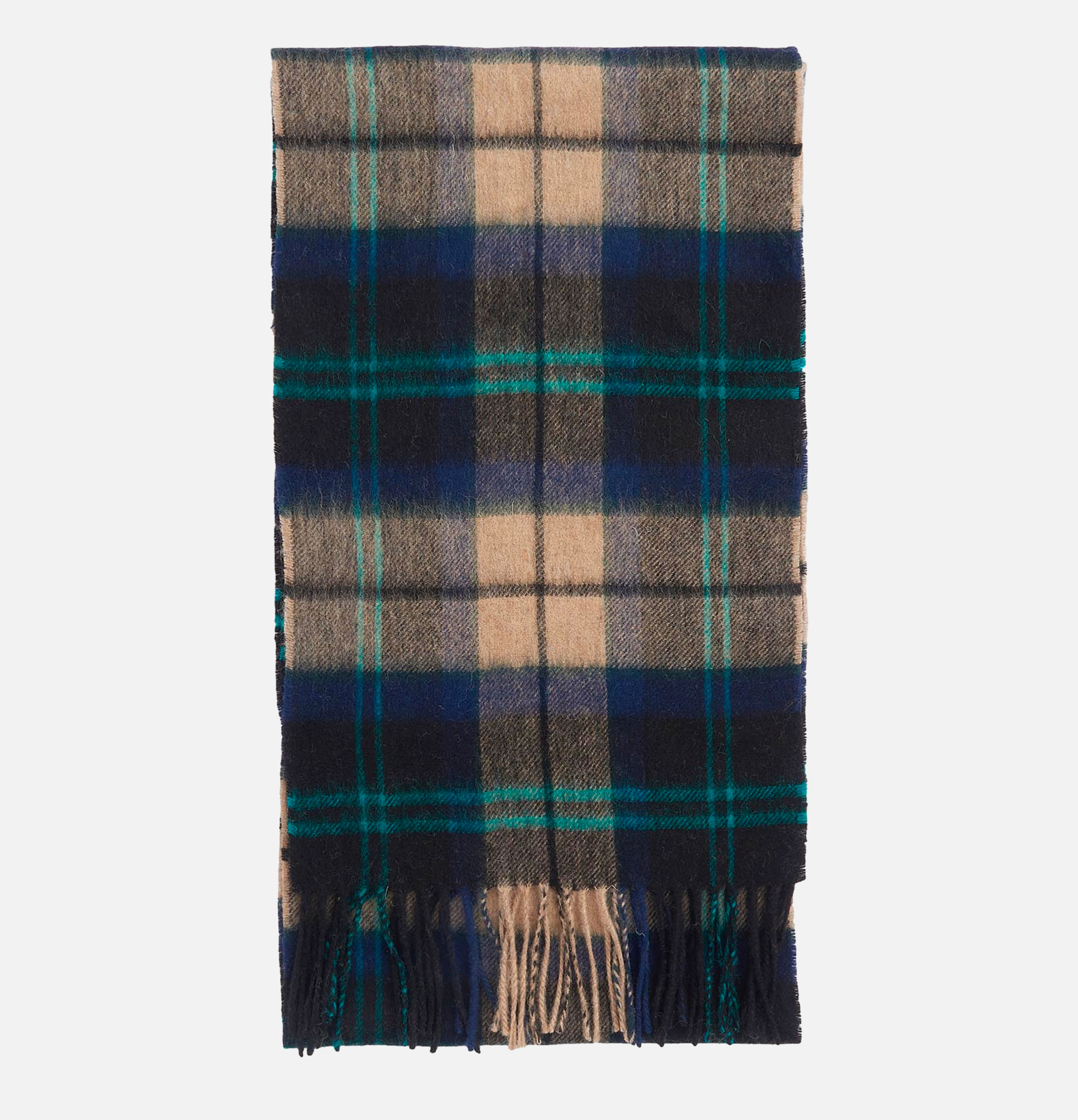 Barbour Echarpe Cashmere Green Loche