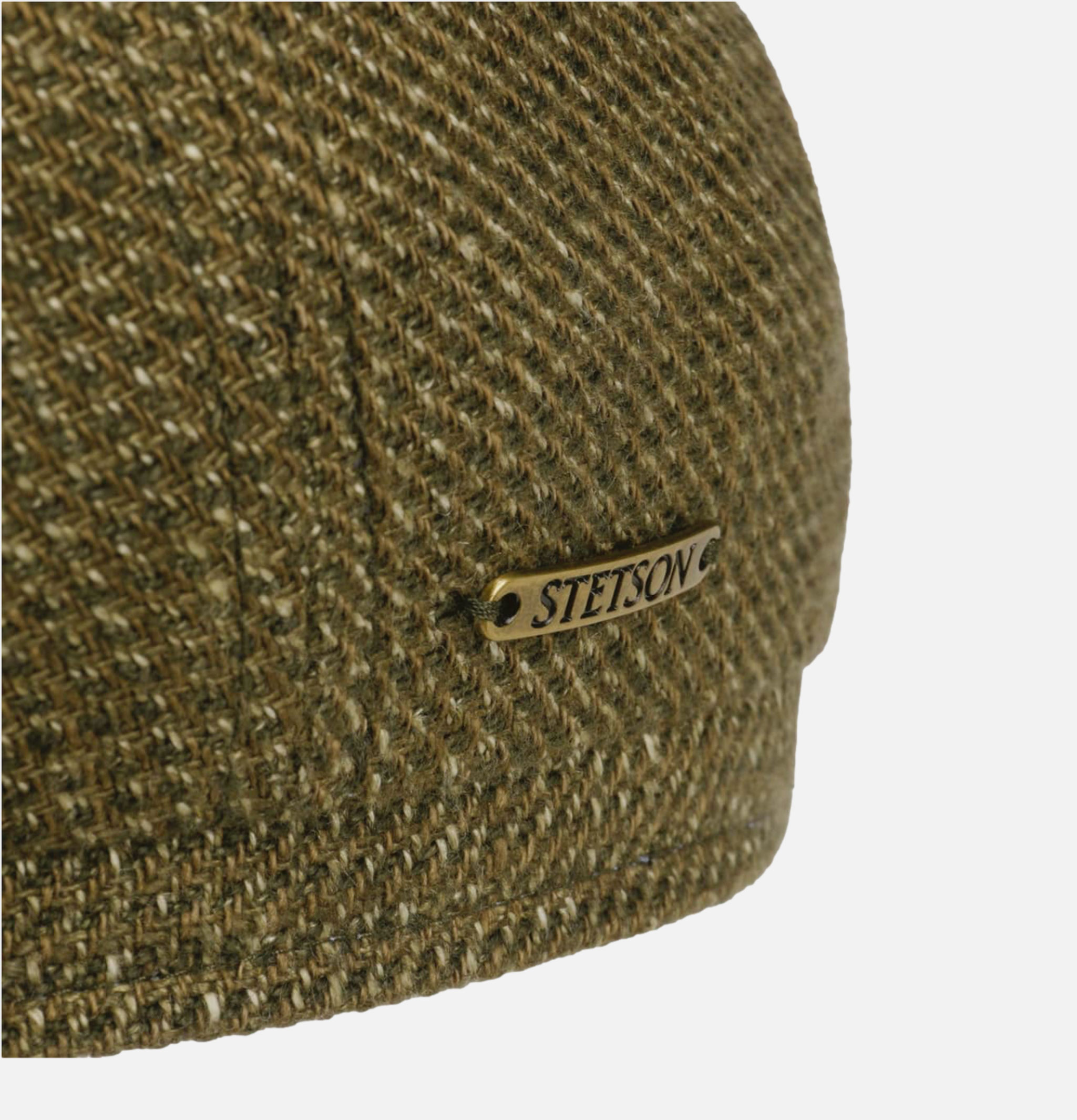 Stetson Casquette Hatteras Wool Linen Vert