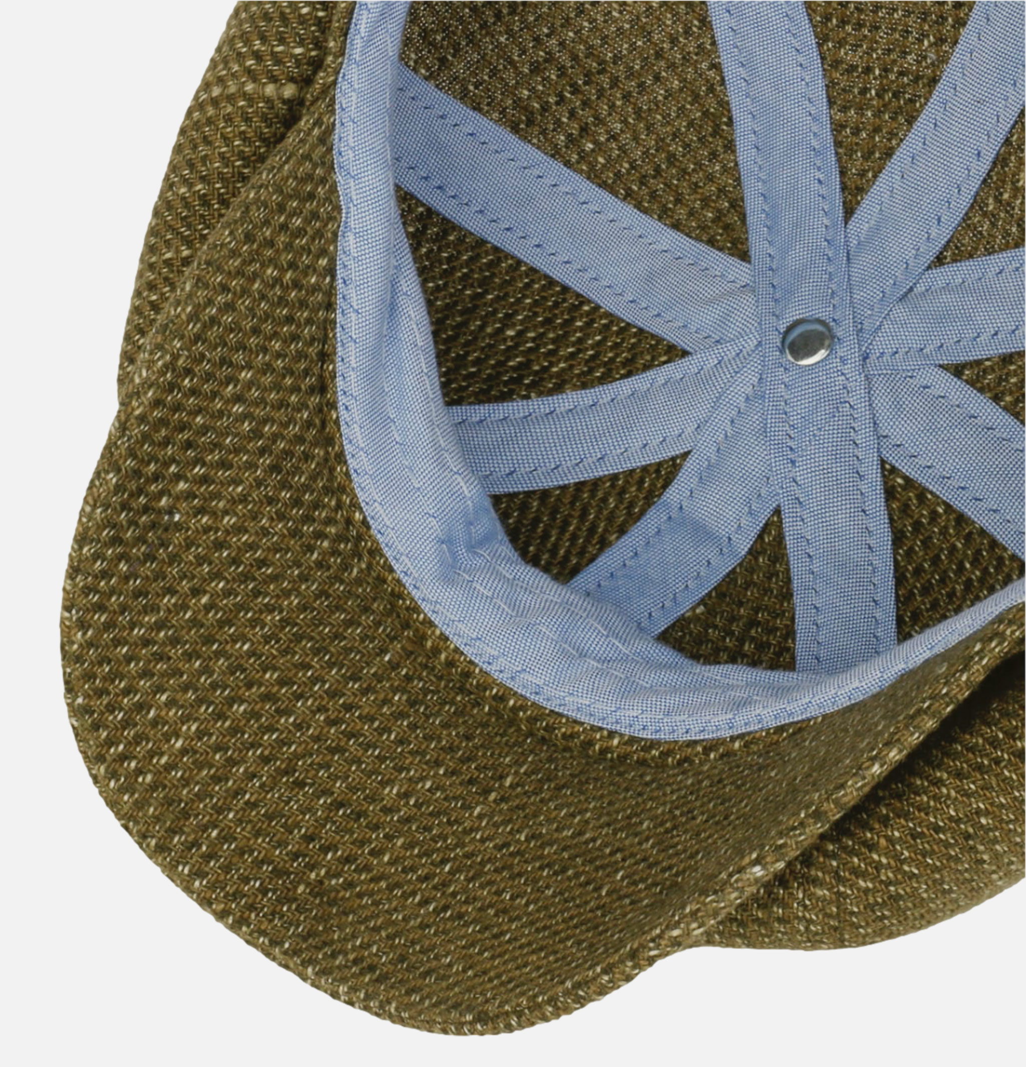 Stetson Casquette Hatteras Wool Linen Vert