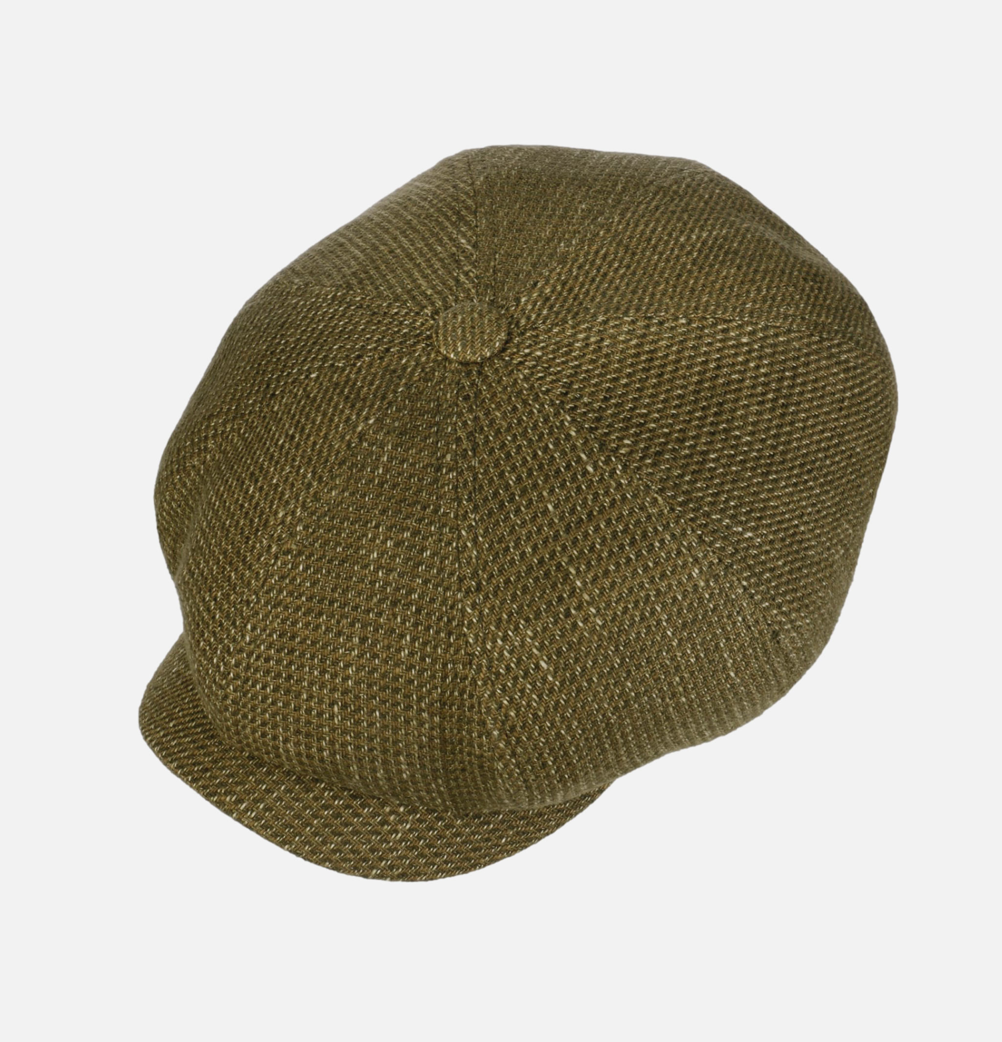 Stetson Casquette Hatteras Wool Linen Vert