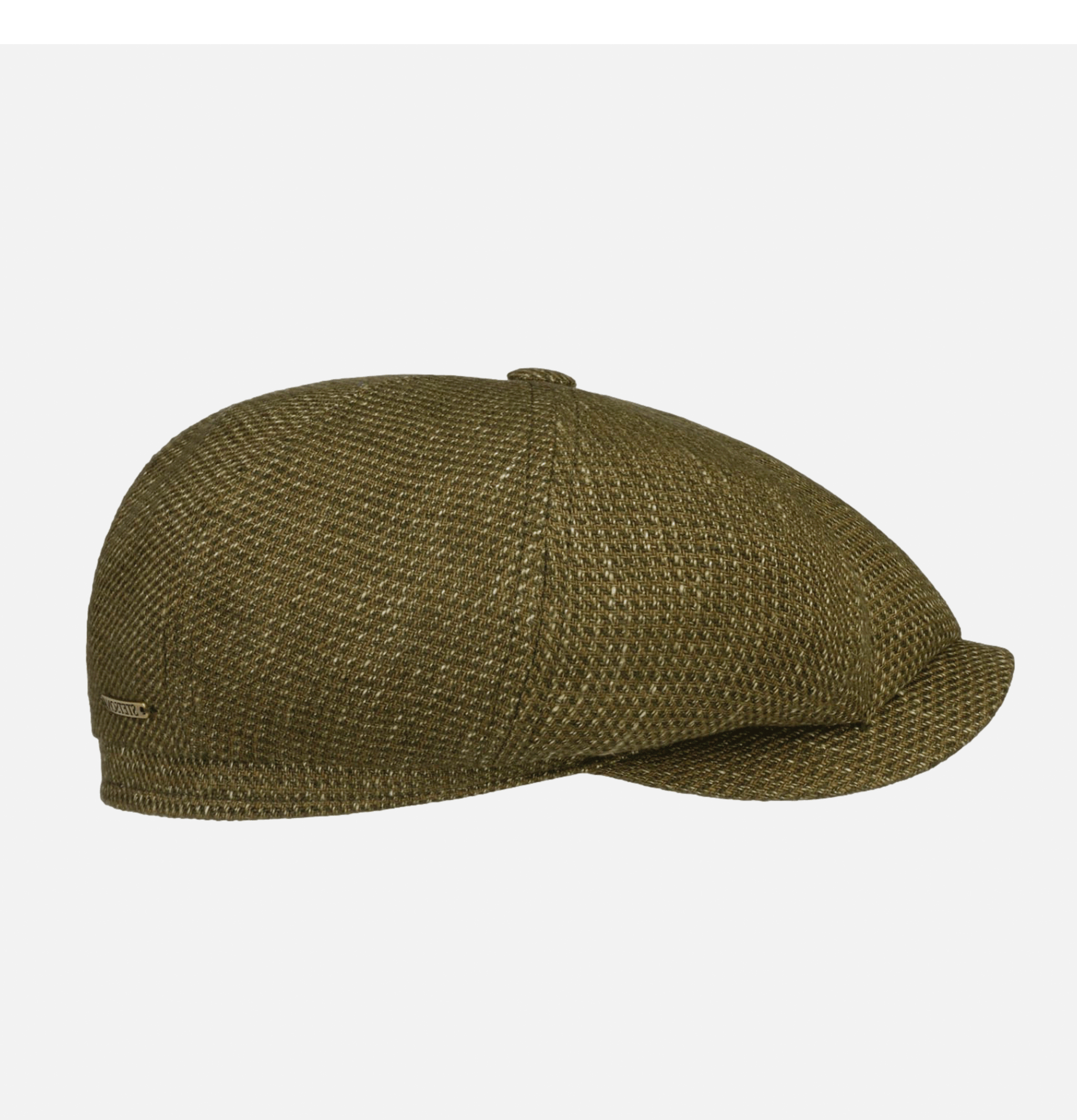 Stetson Casquette Hatteras Wool Linen Vert