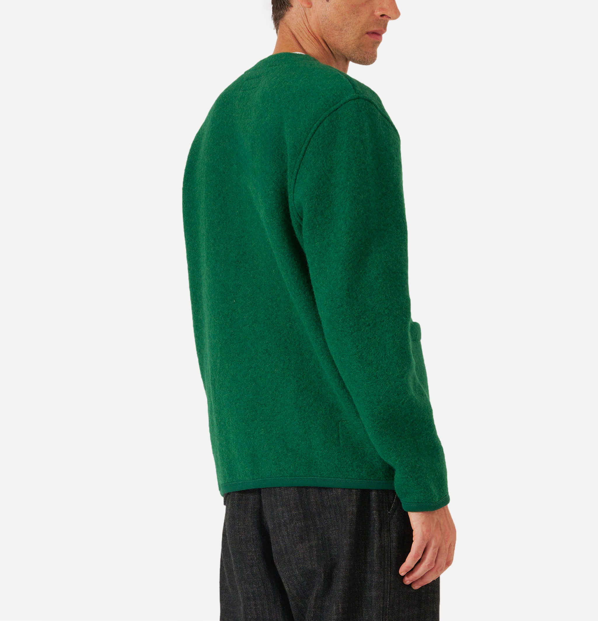 Cardigan Laine Vert
