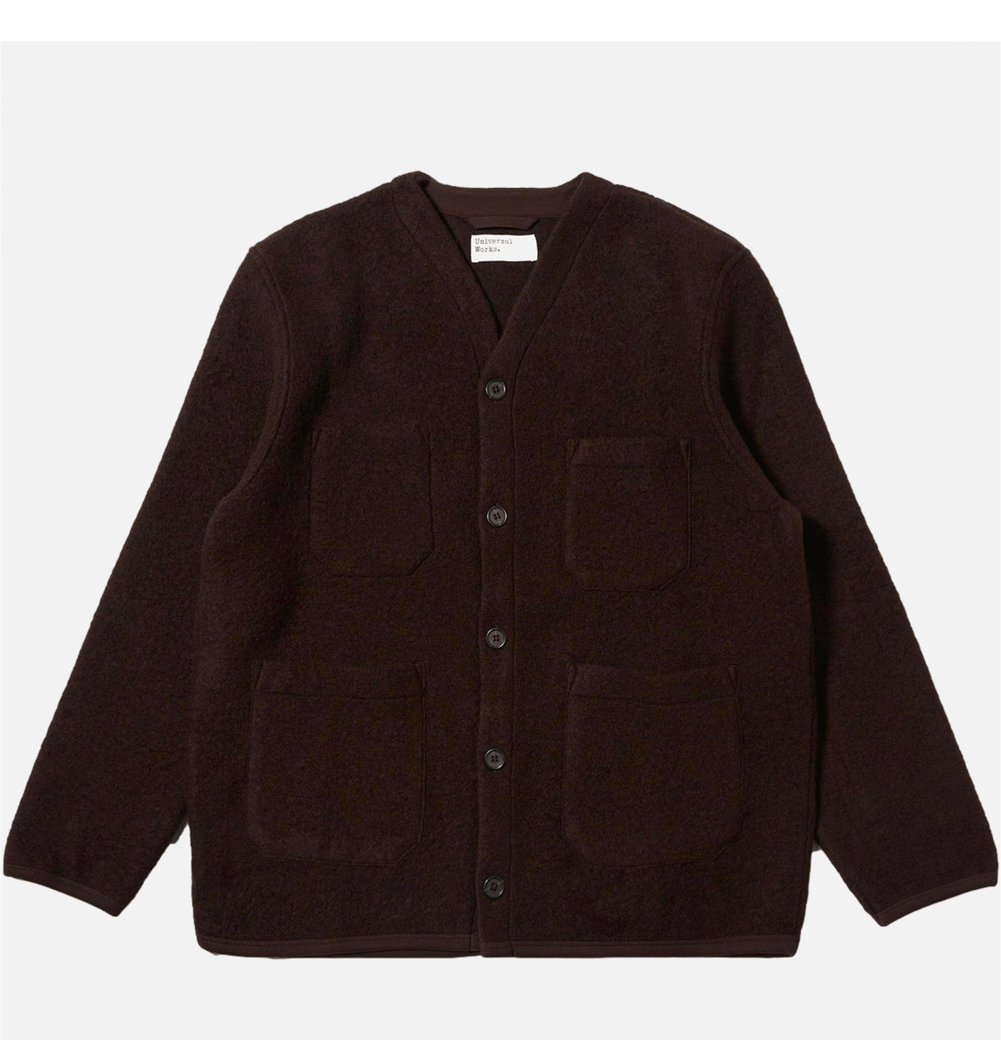 Cardigan Wool Brown