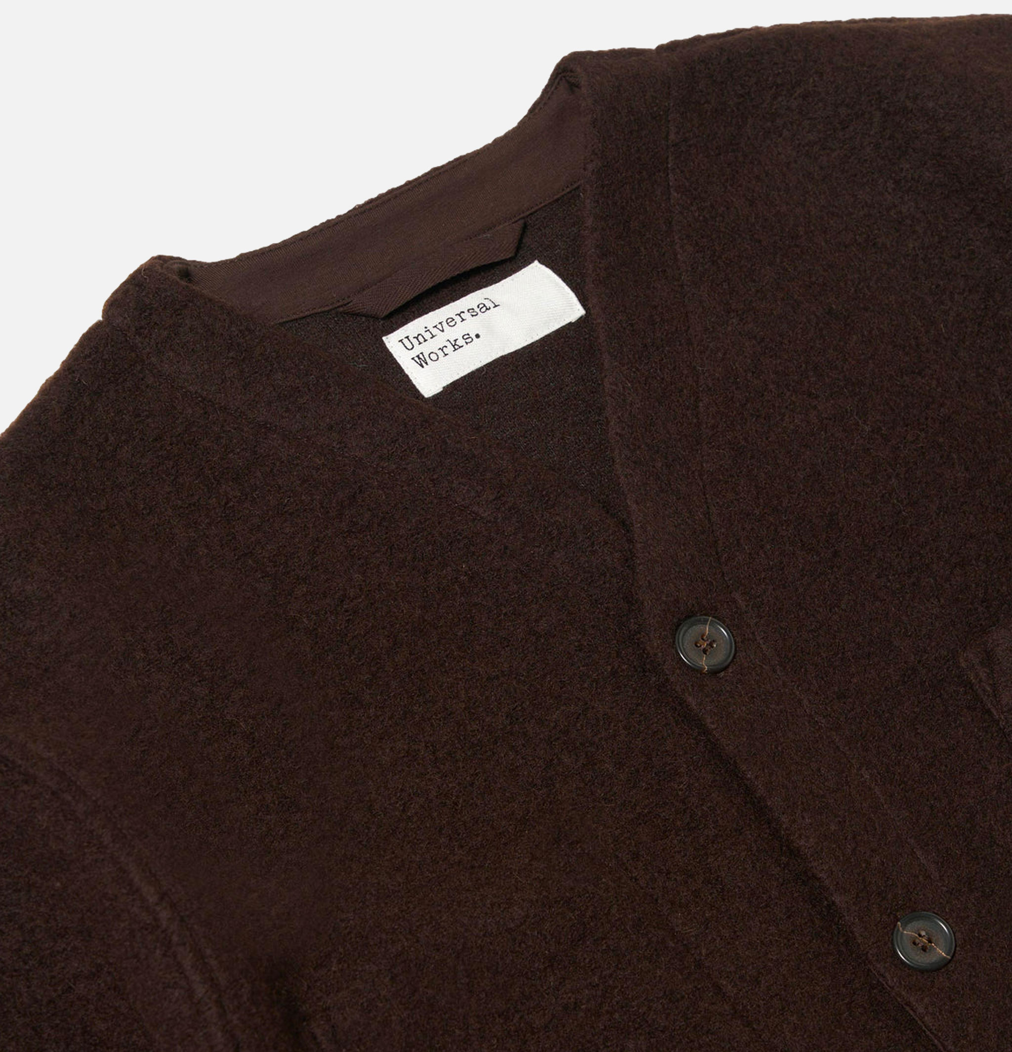 Cardigan Wool Brown
