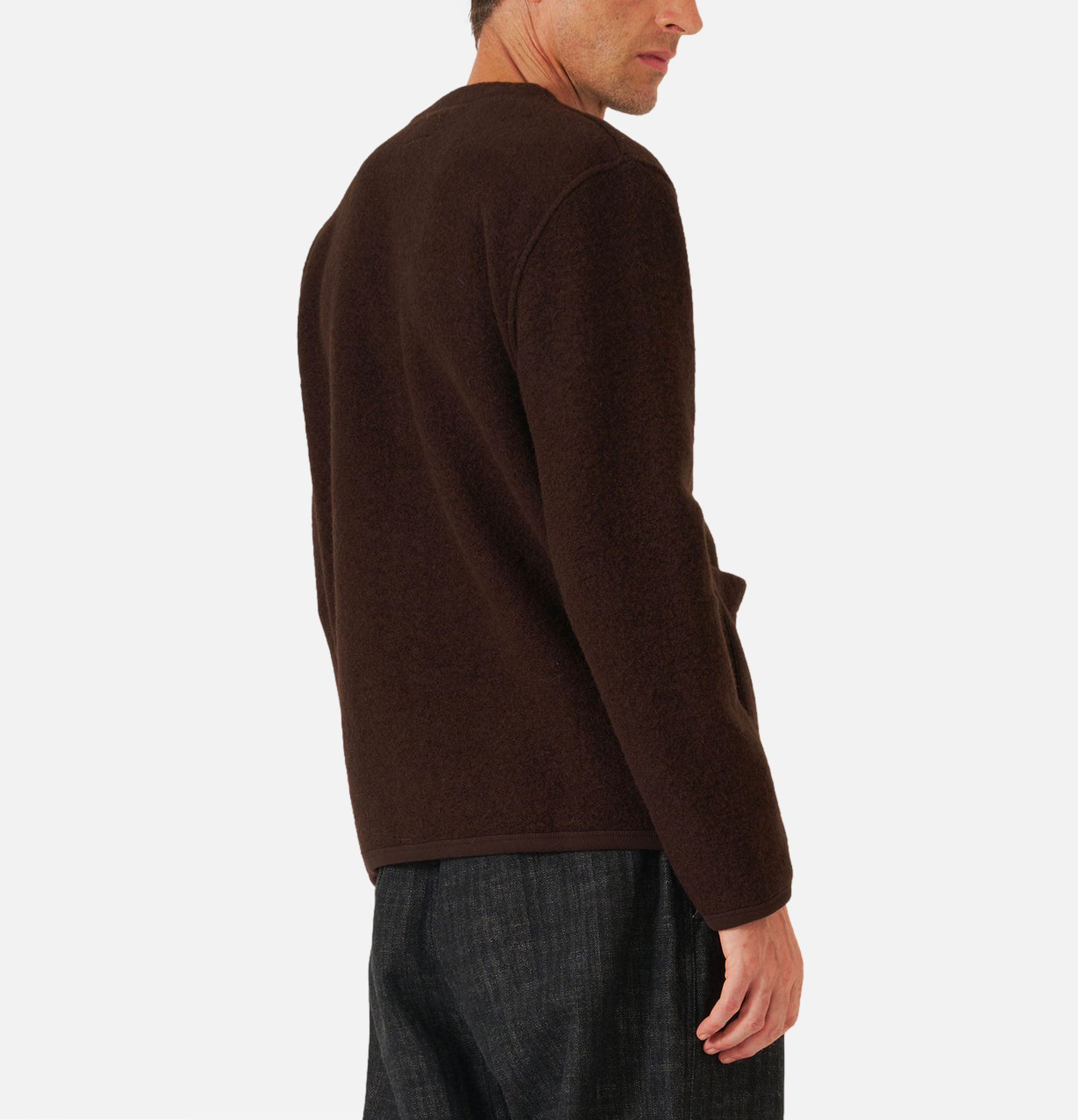Cardigan Wool Brown
