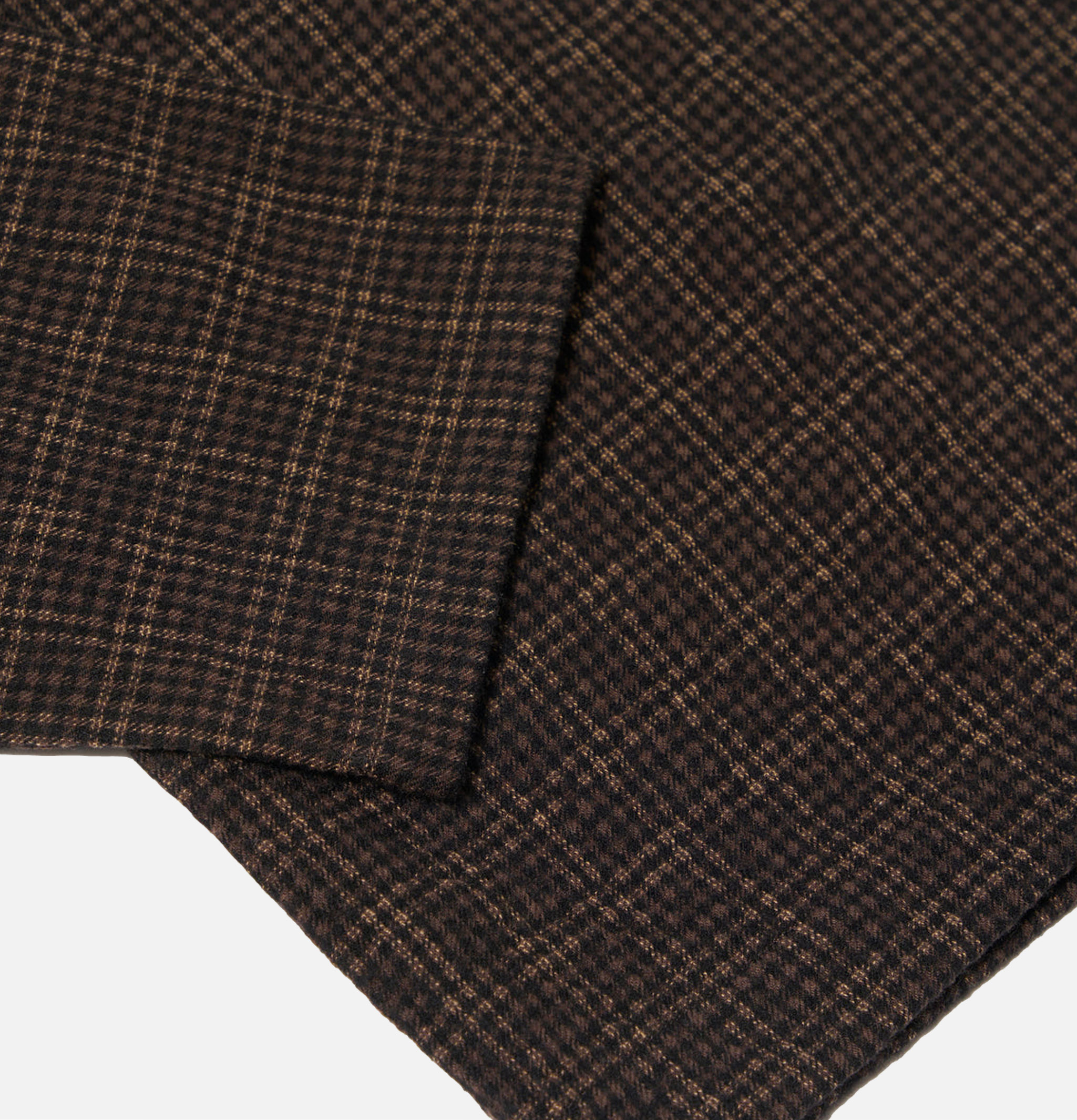 Zip Shirt Cedar Check Brown