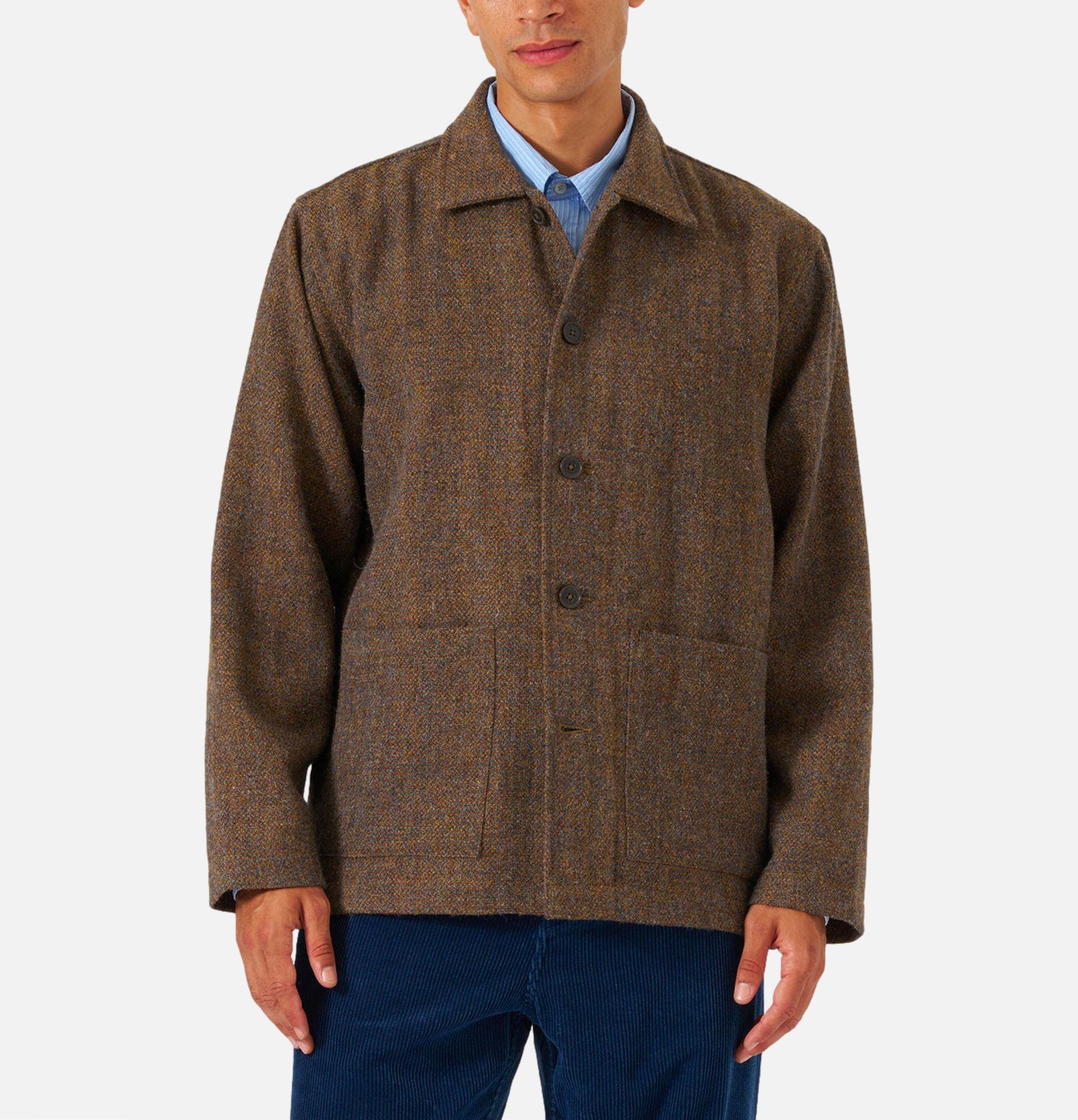 Veste Easy Jacket Harris Tweed Gold