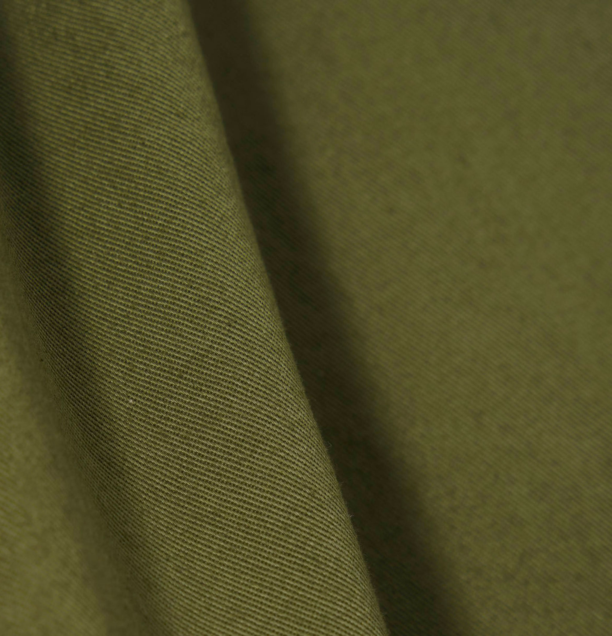 Three Button Jacket Twill Olive