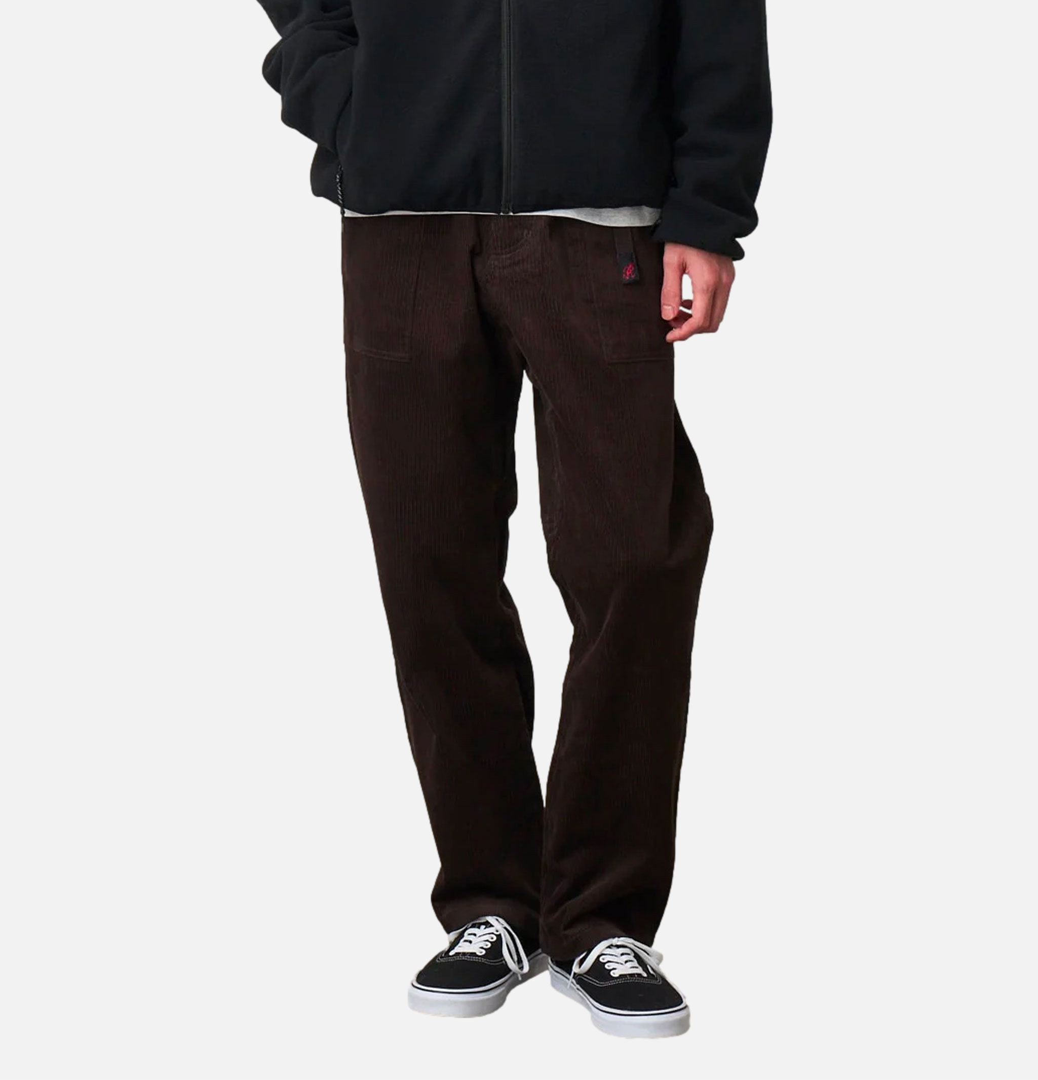 Corduroy Loose Tapered Ridge Pant DBrown