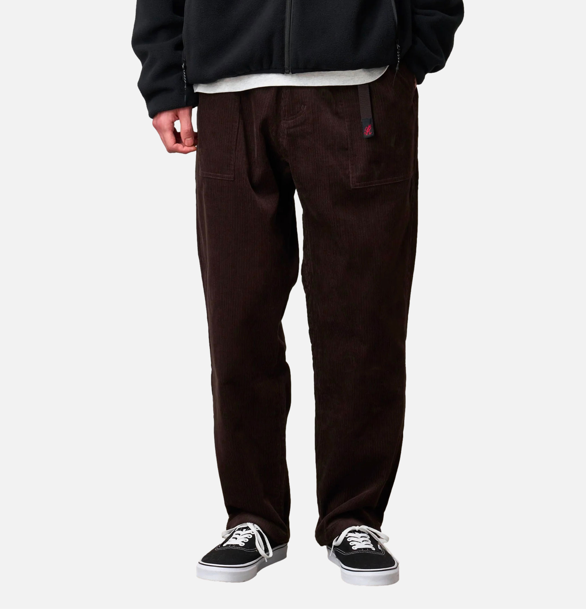 Corduroy Loose Tapered Ridge Pant DBrown