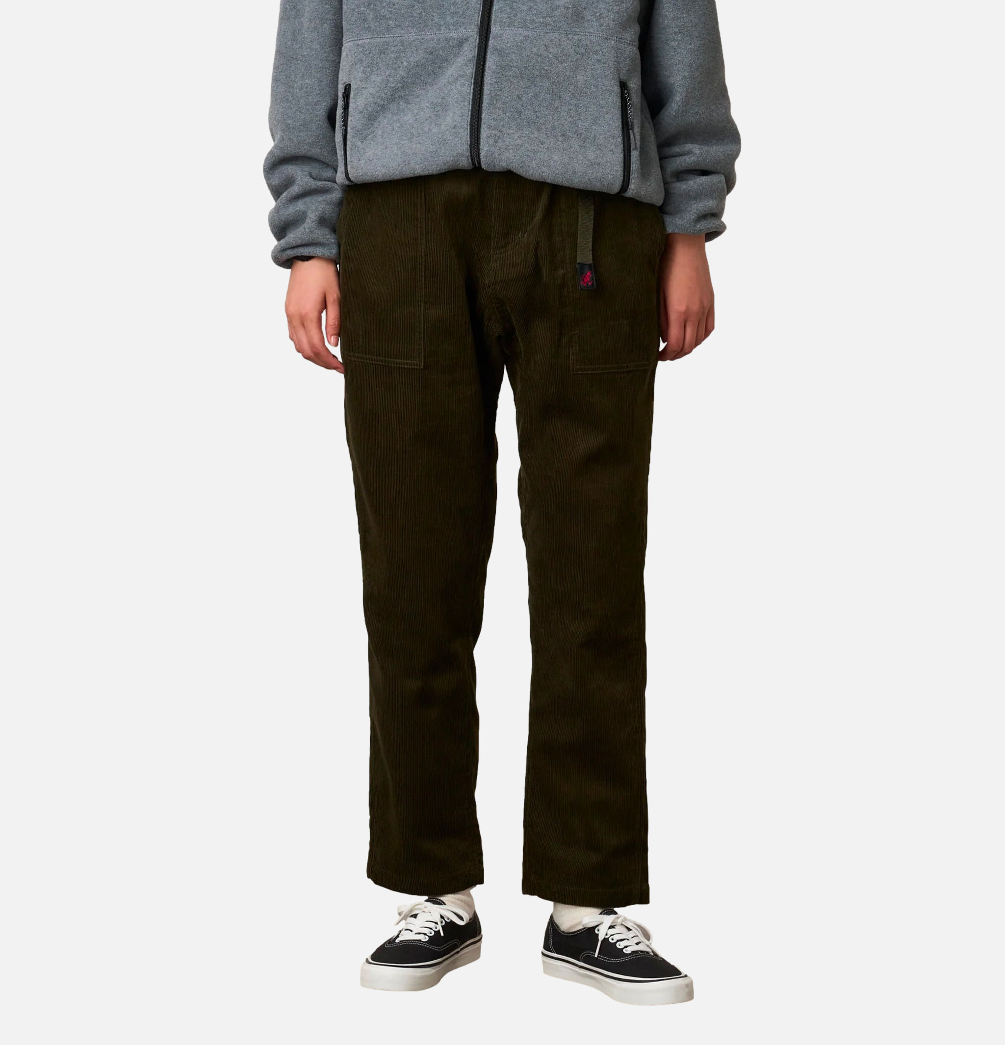 Corduroy Loose Tapered Ridge Pant Olive