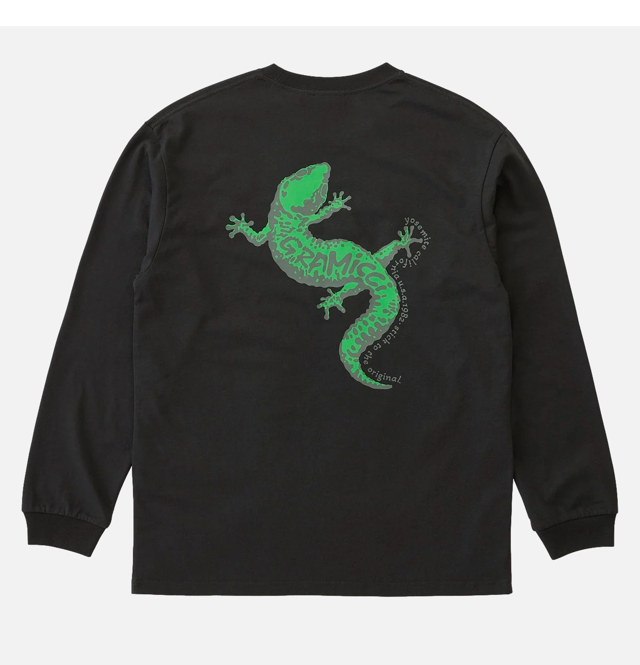 Gecko Ls Tee Black