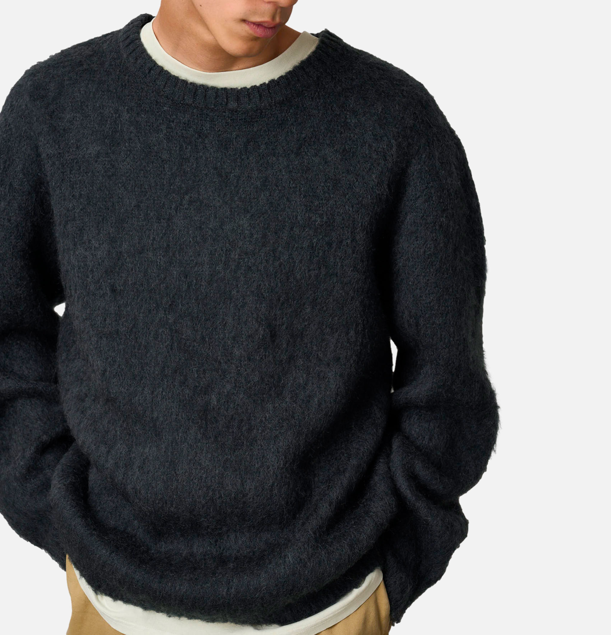 Mohair Sweater Charcoal