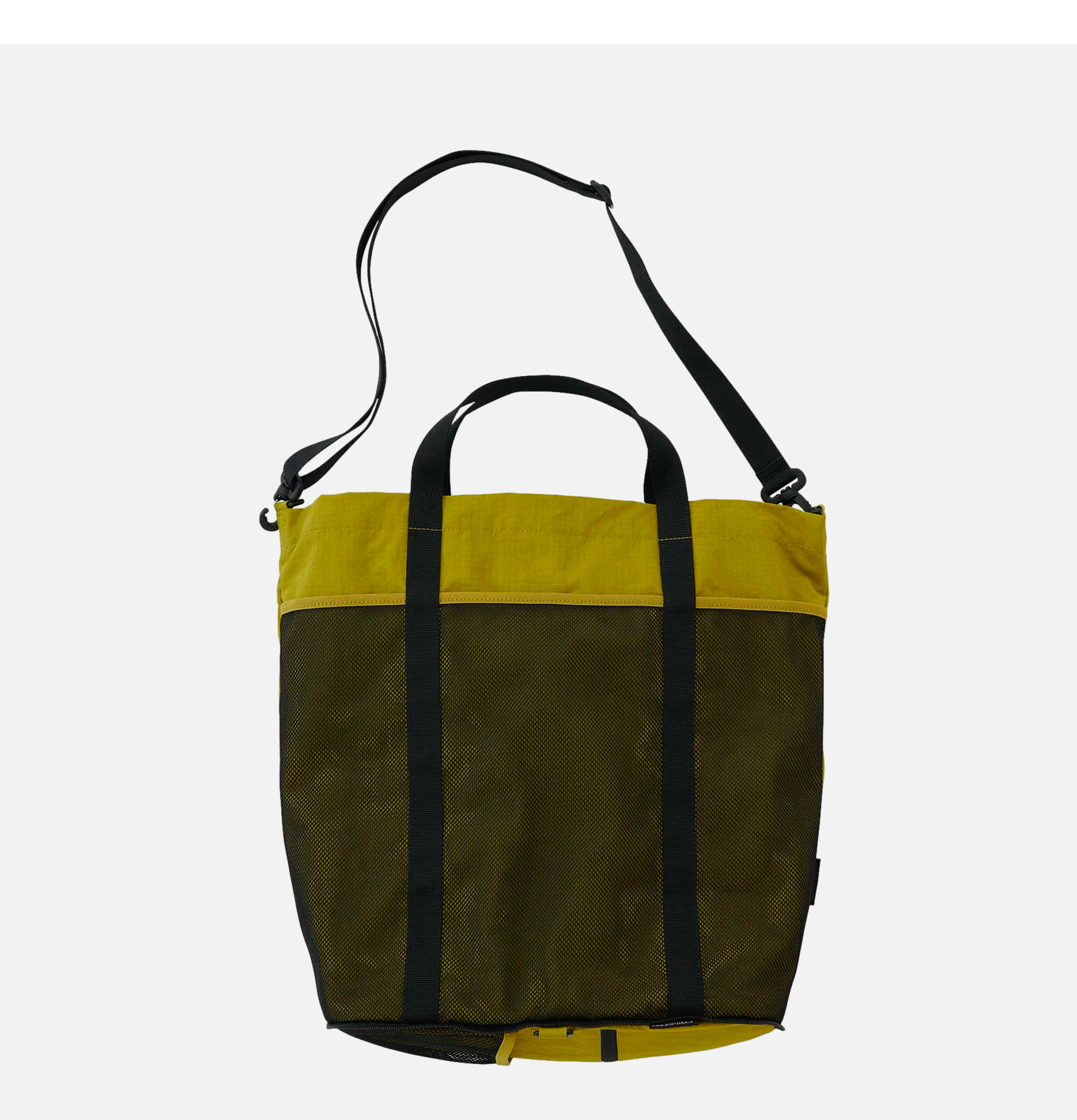 Nylon Packable Tote Chartreuse