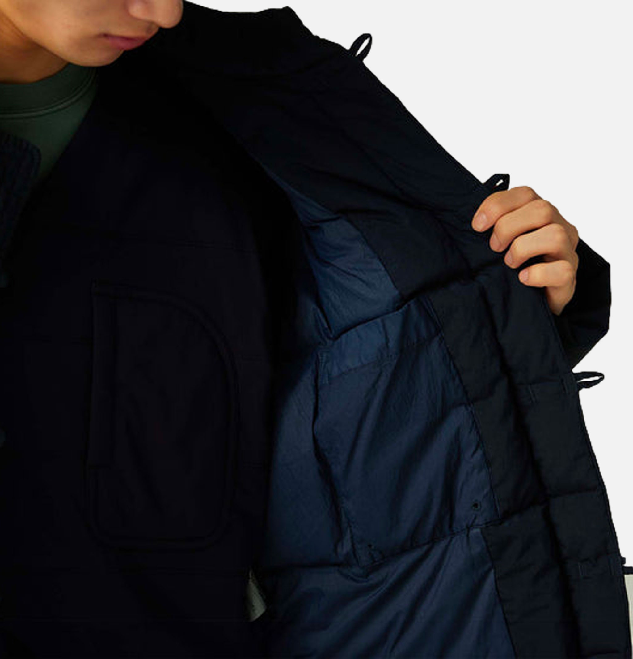 Garment Dyed Jacket Navy