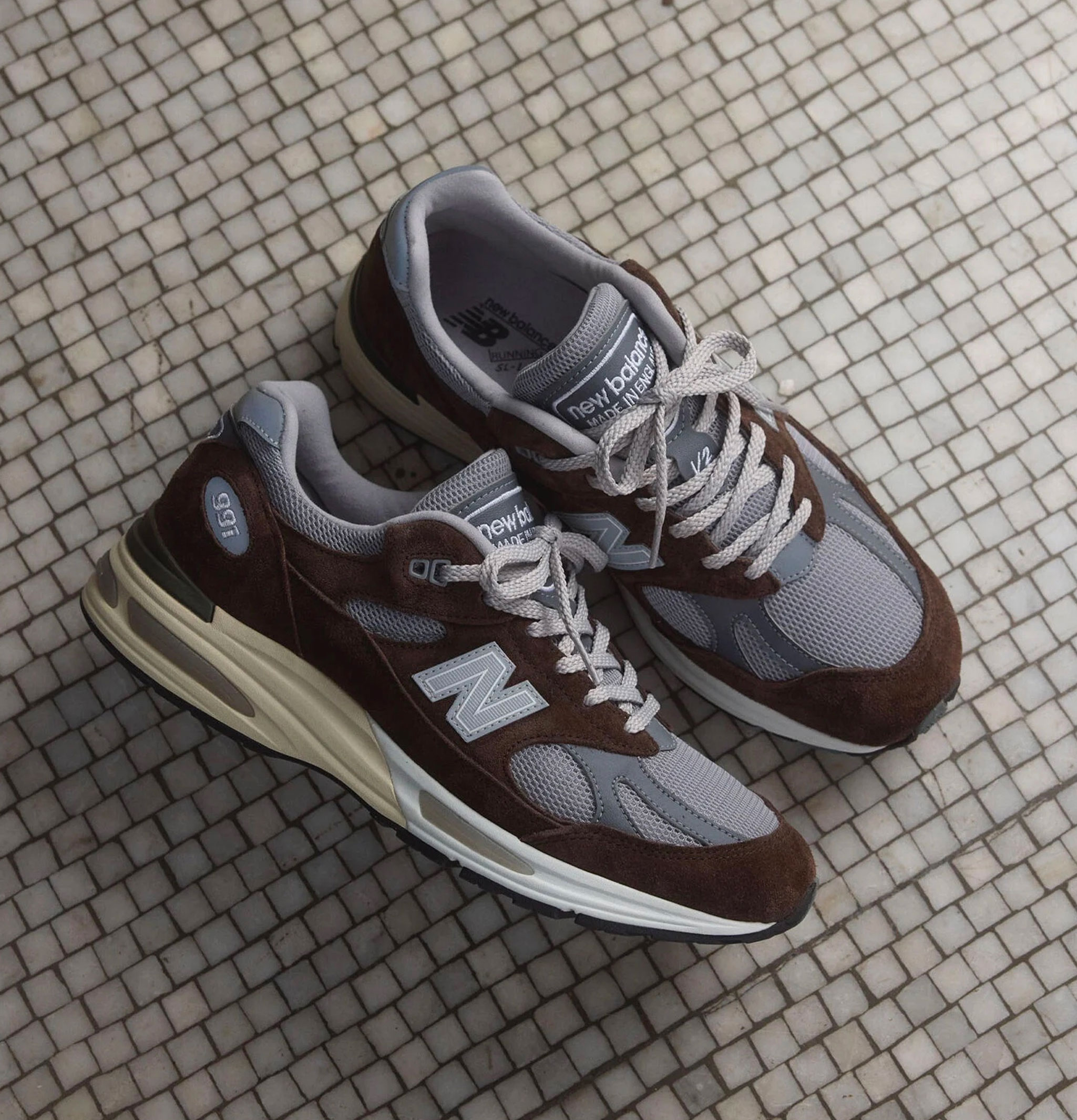 Baskets 991 V2 Bg2 Brown