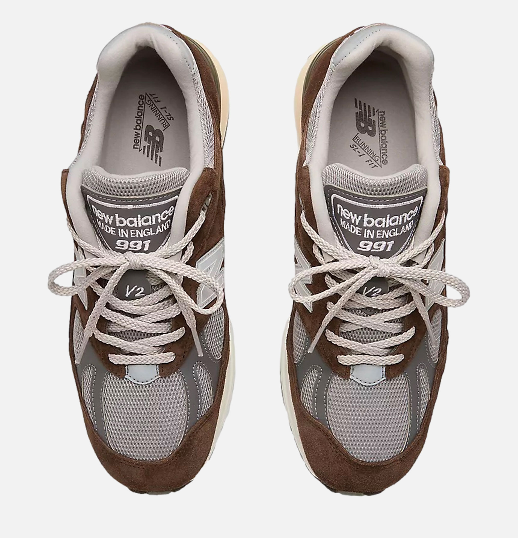 Baskets 991 V2 Bg2 Brown