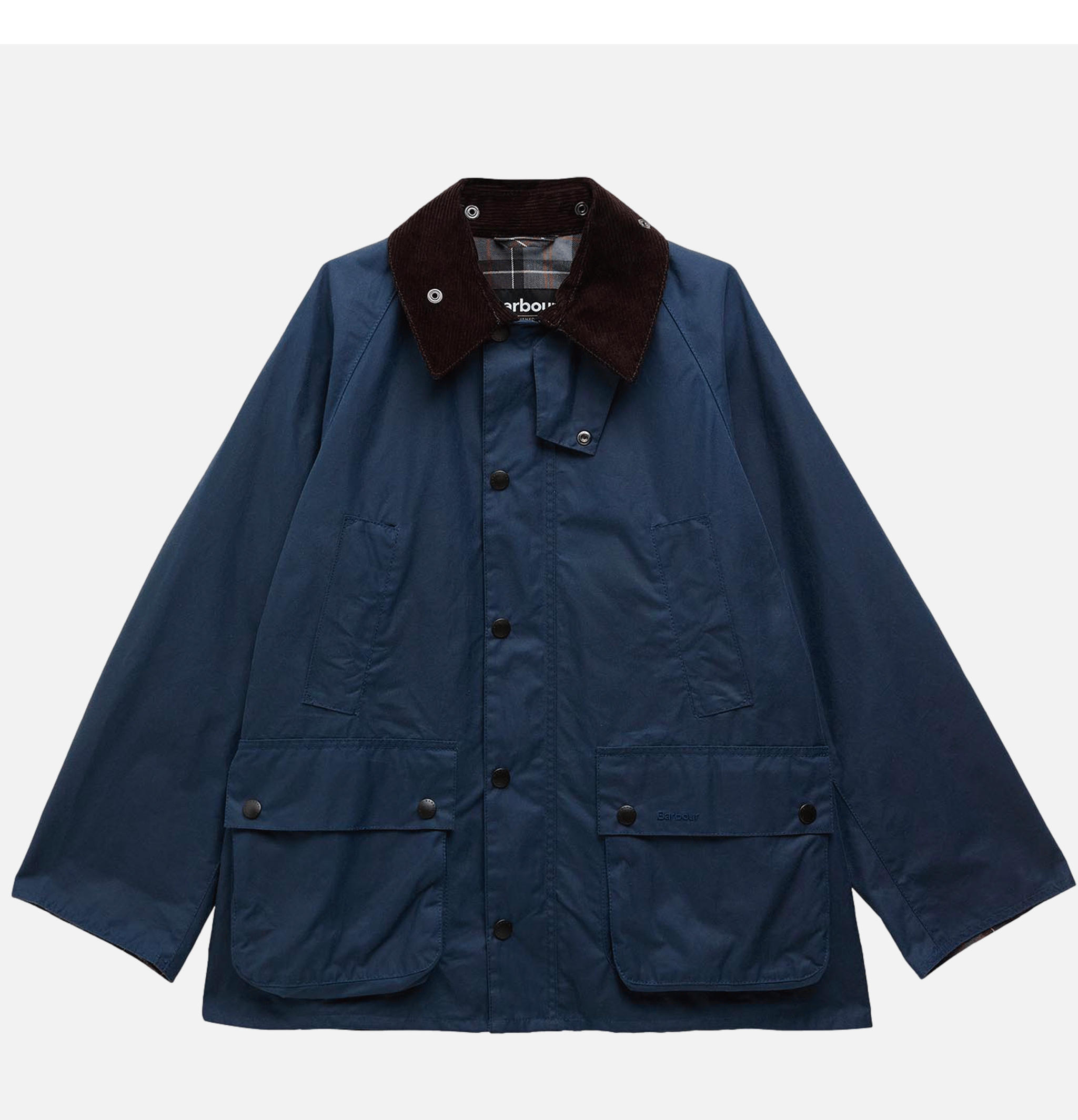 Bedale Wax Jacket Washed Cobal