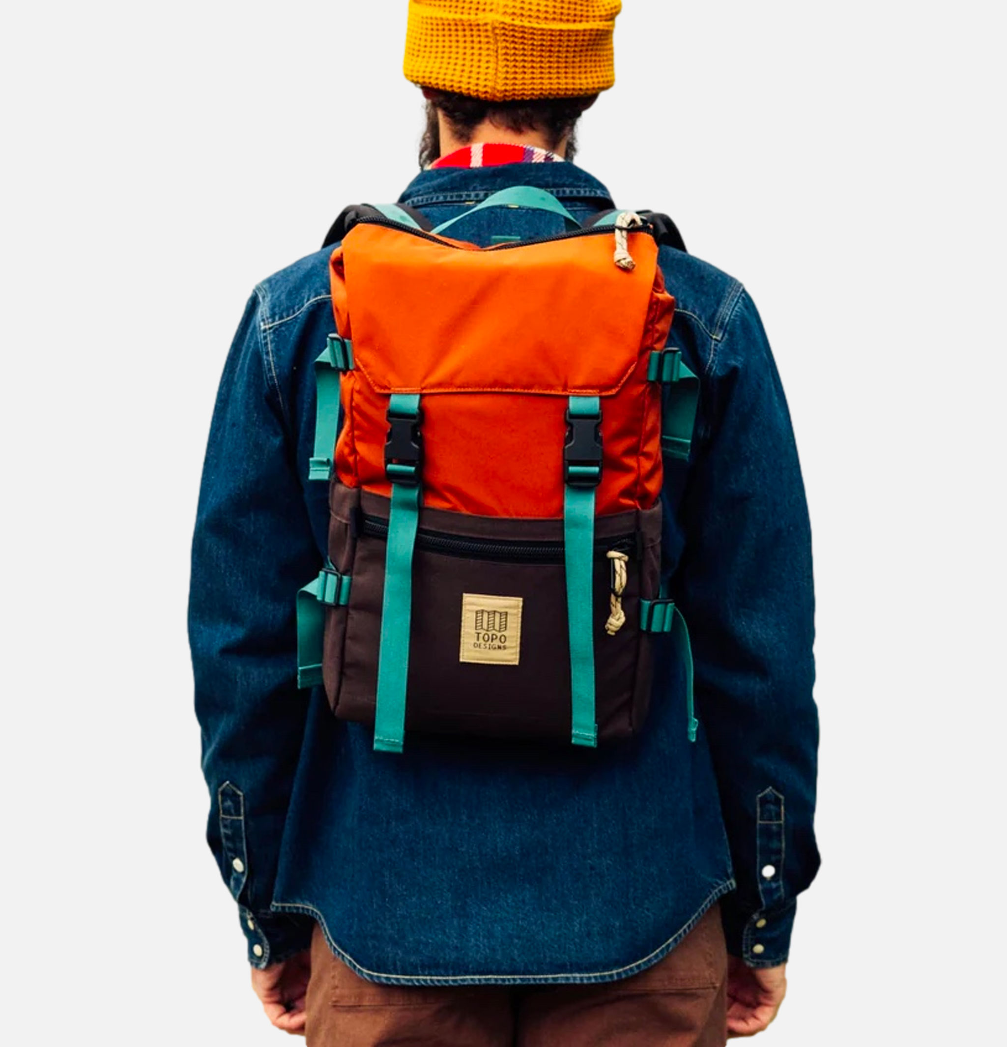 Topo Designs Rover Pack Classic Clay Choco