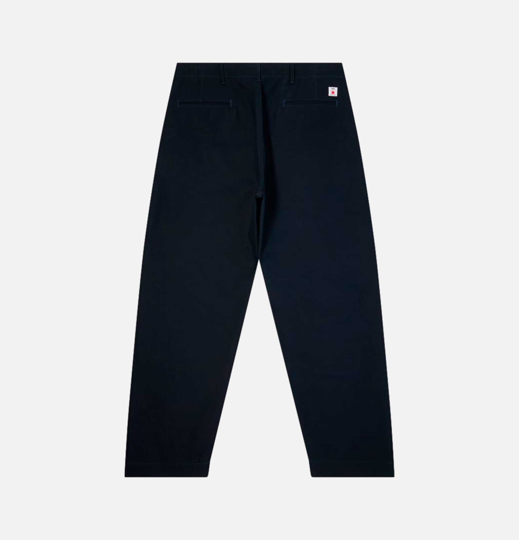 Wide Trousers Navy Unwashed