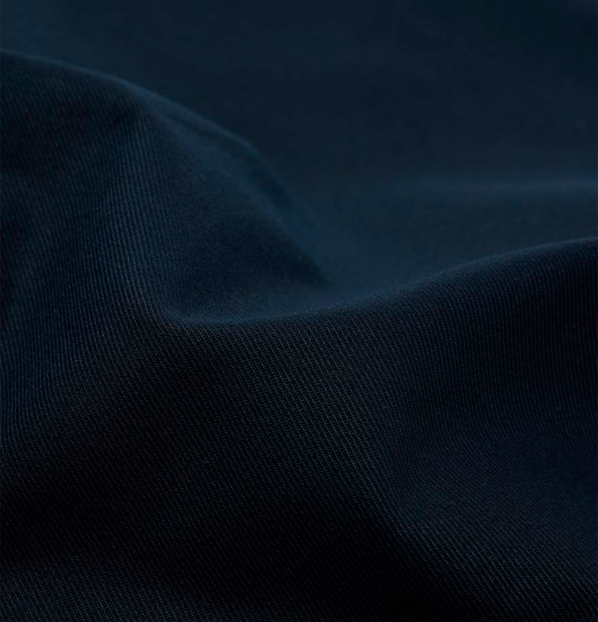 Wide Trousers Navy Unwashed