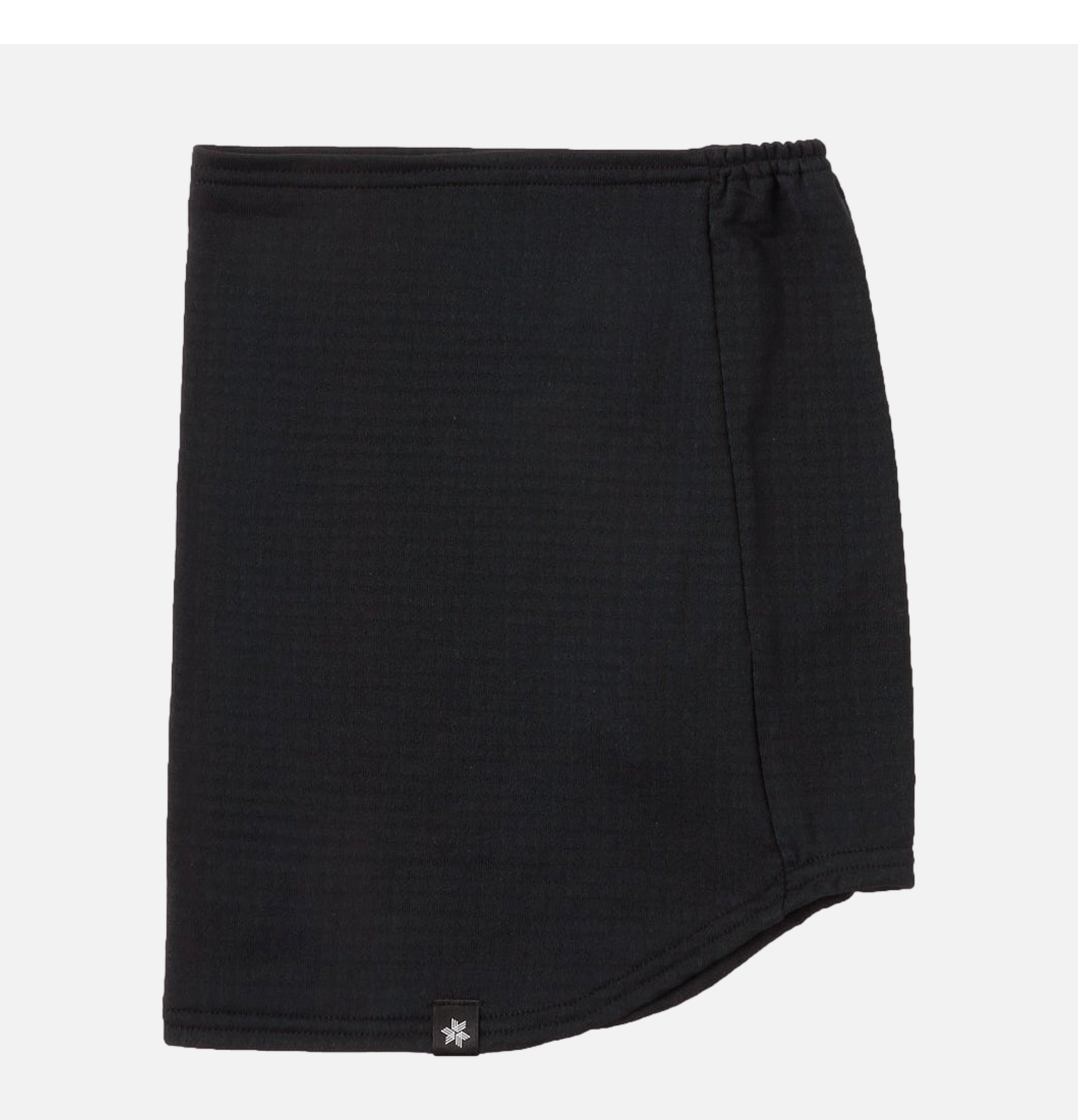 Stretch Grid Neck Gaiter Black