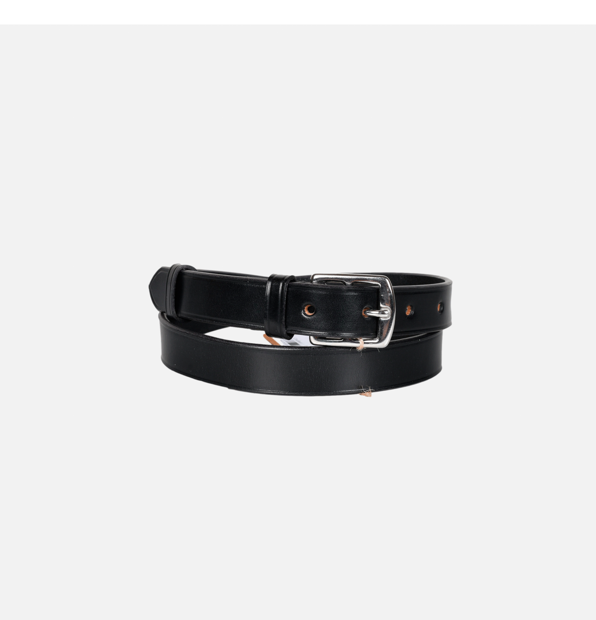 Brad Stirrup Belt Silver Black