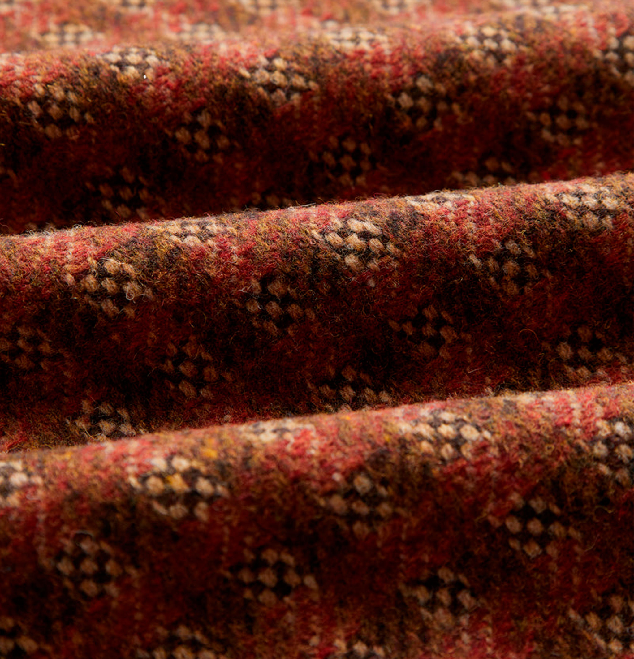 Chemise Merino Tweed Brown