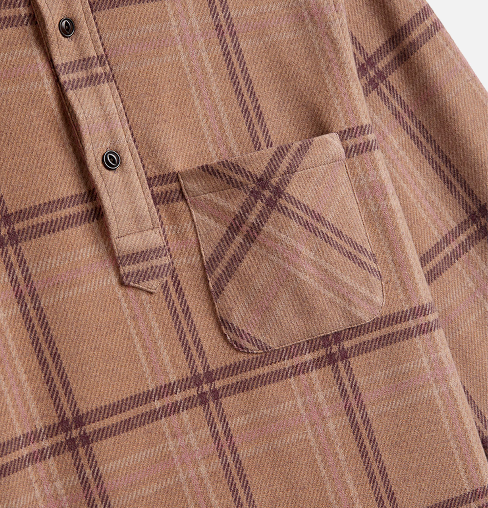 Chemise Carter Popover Brown