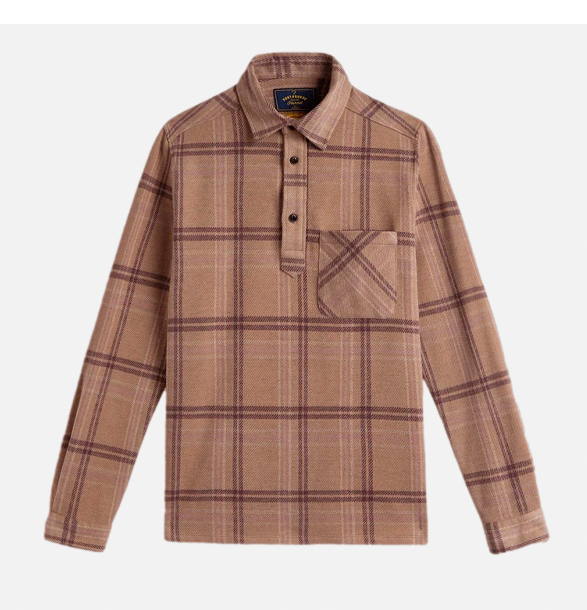 Chemise Carter Popover Brown