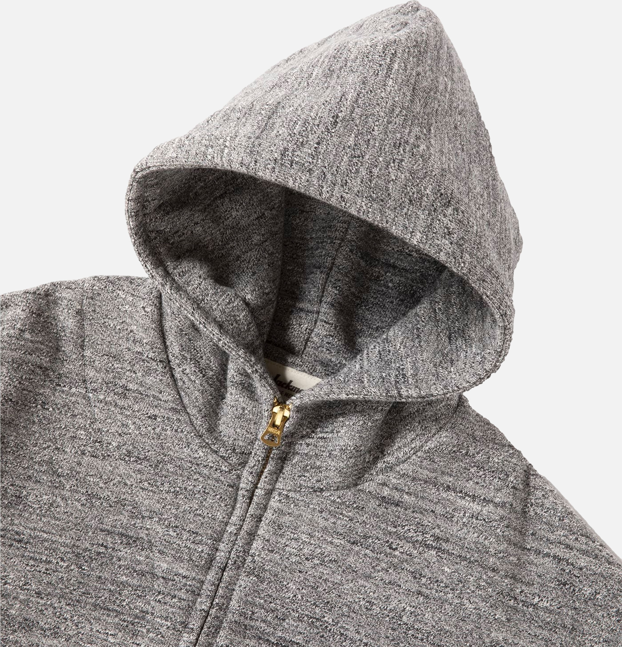 Jackman New GG Sweat Parka Heather Charcoal